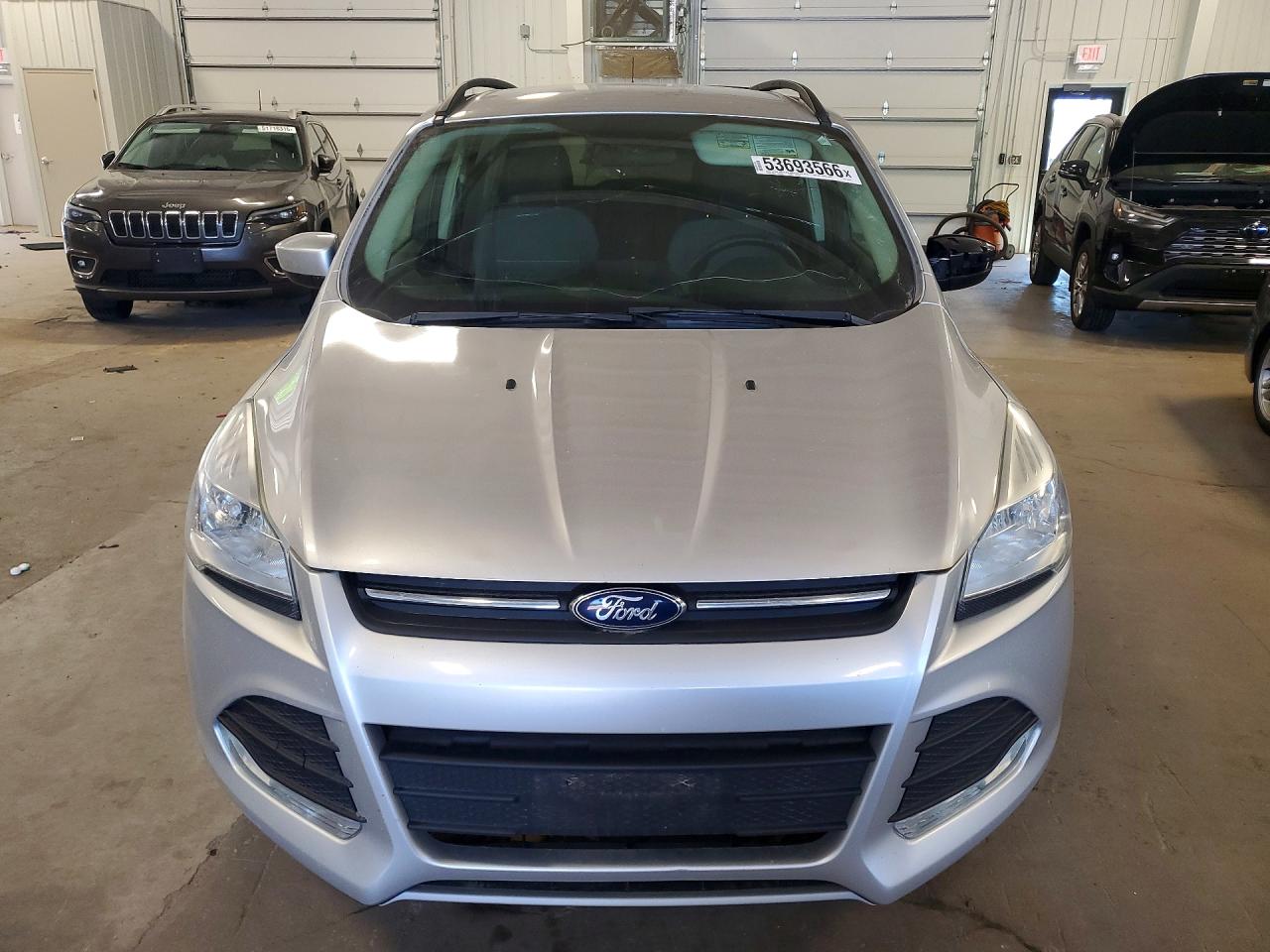 2015 Ford Escape Se Серебряный vin: 1FMCU9G91FUC66165