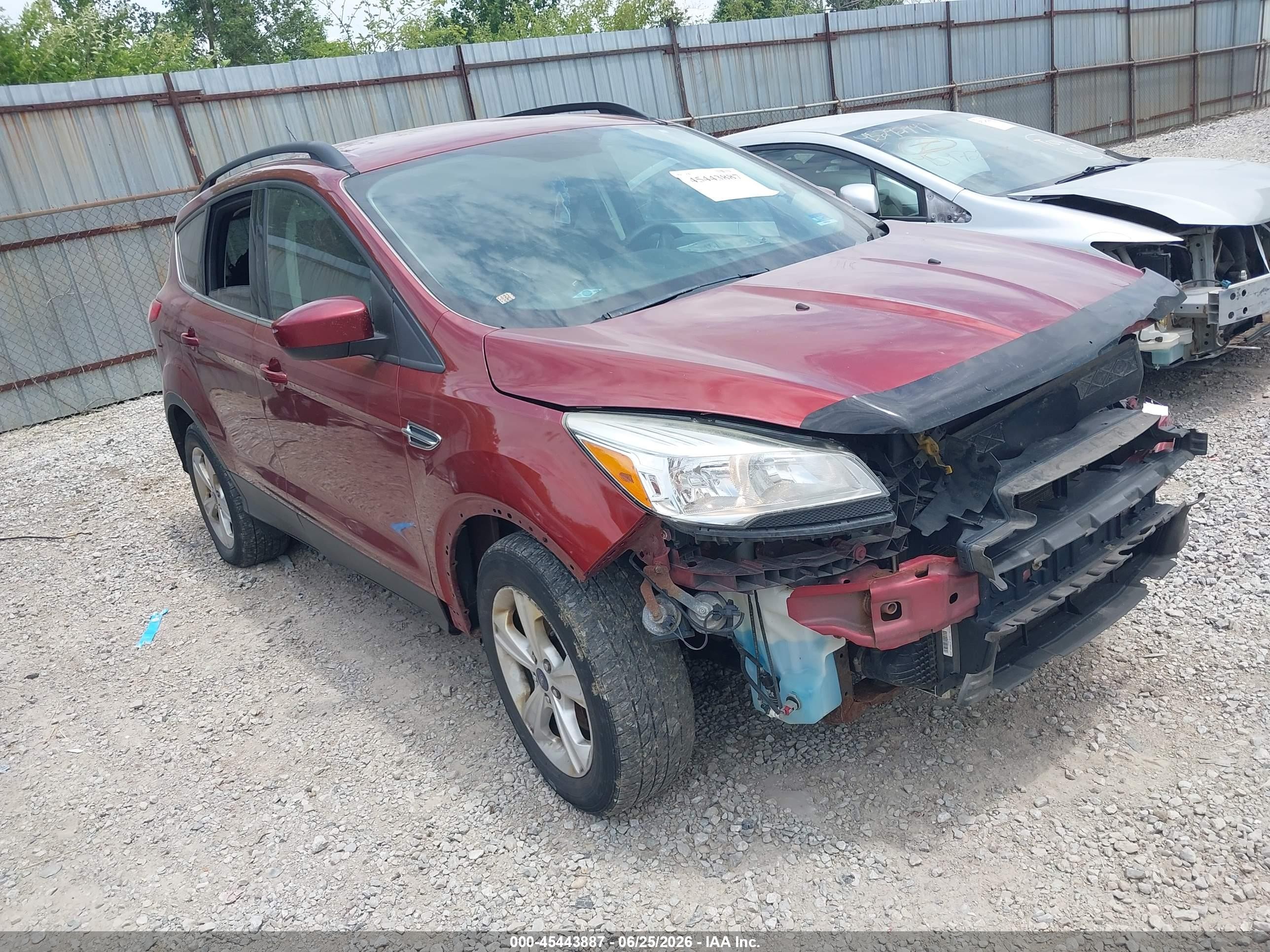 2015 Ford Escape Se Red vin: 1FMCU9G91FUC69602