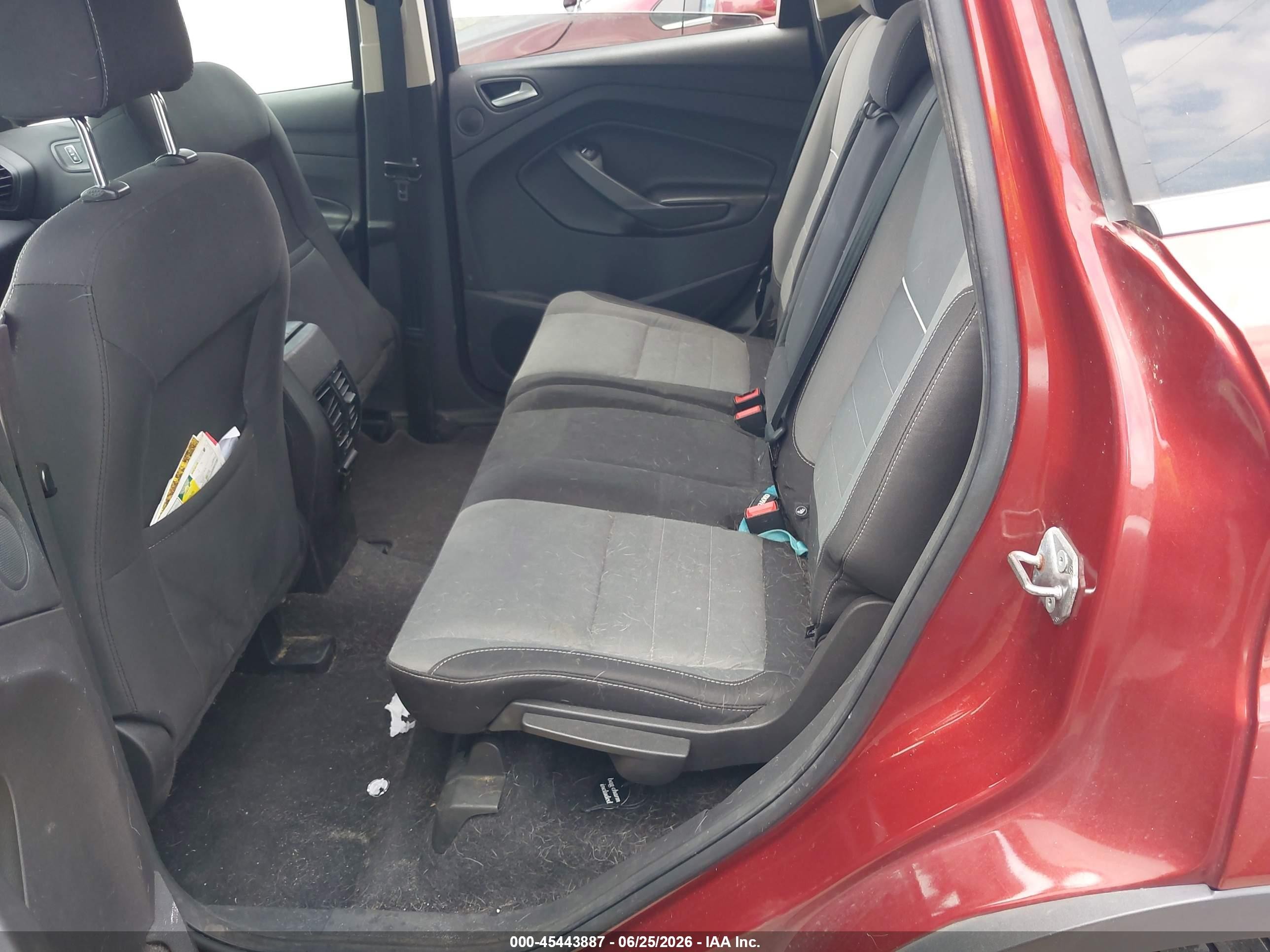 2015 Ford Escape Se Red vin: 1FMCU9G91FUC69602