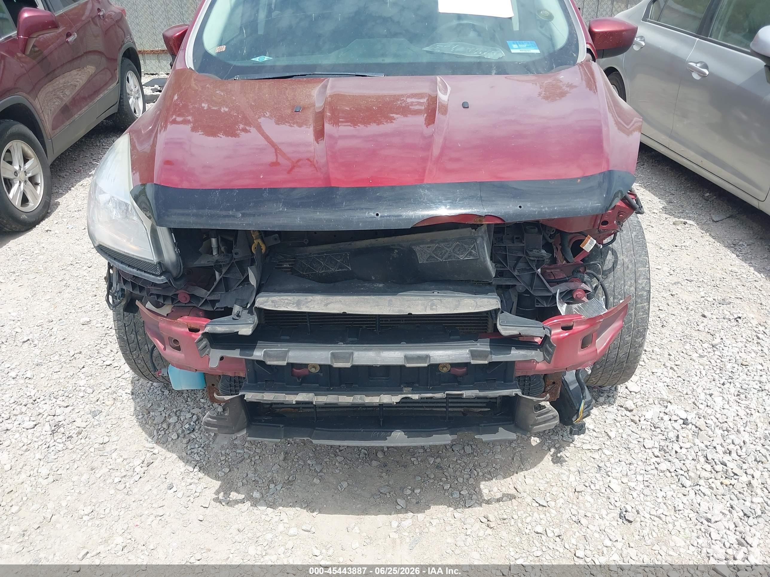 2015 Ford Escape Se Red vin: 1FMCU9G91FUC69602
