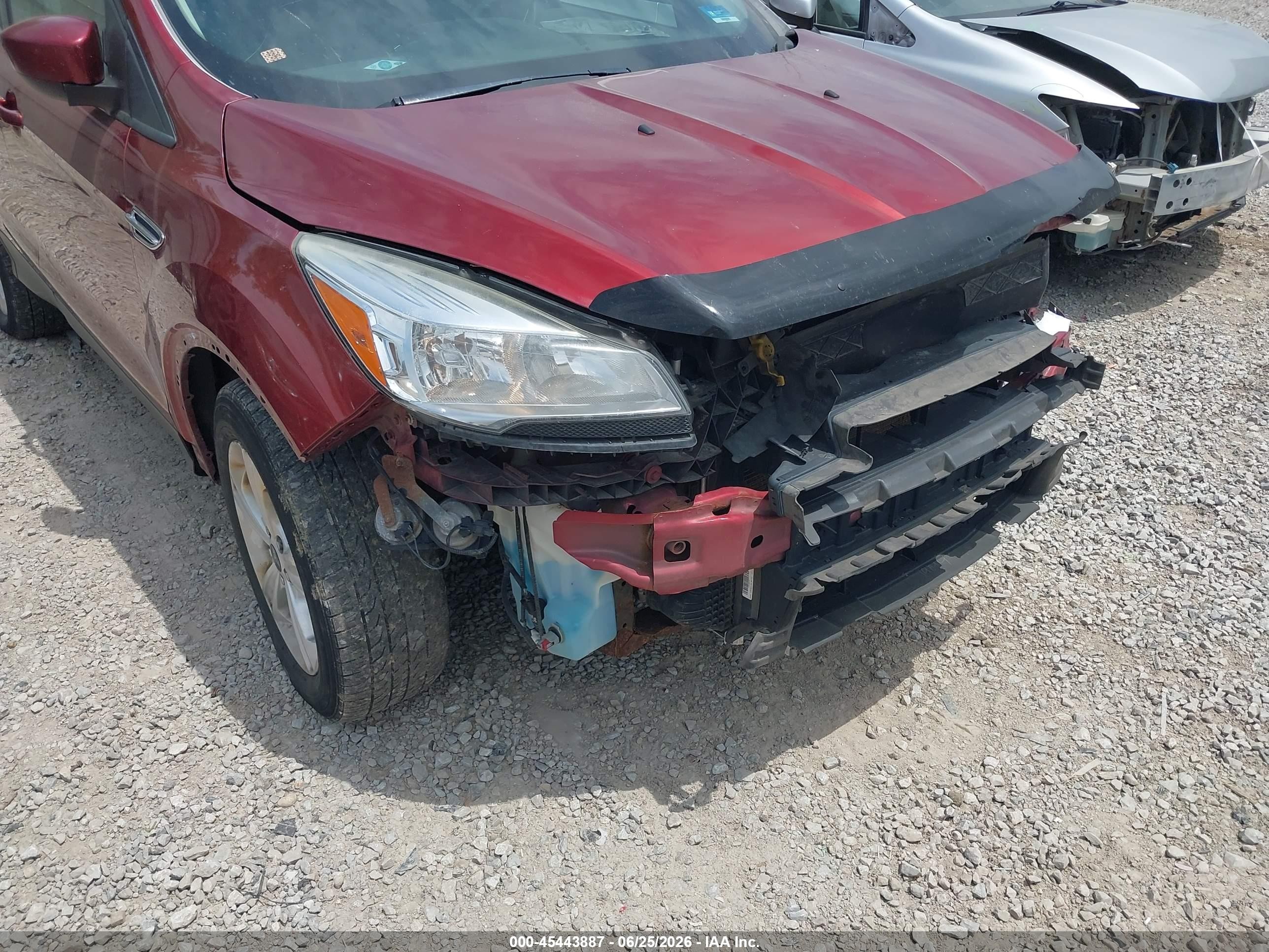 2015 Ford Escape Se Red vin: 1FMCU9G91FUC69602