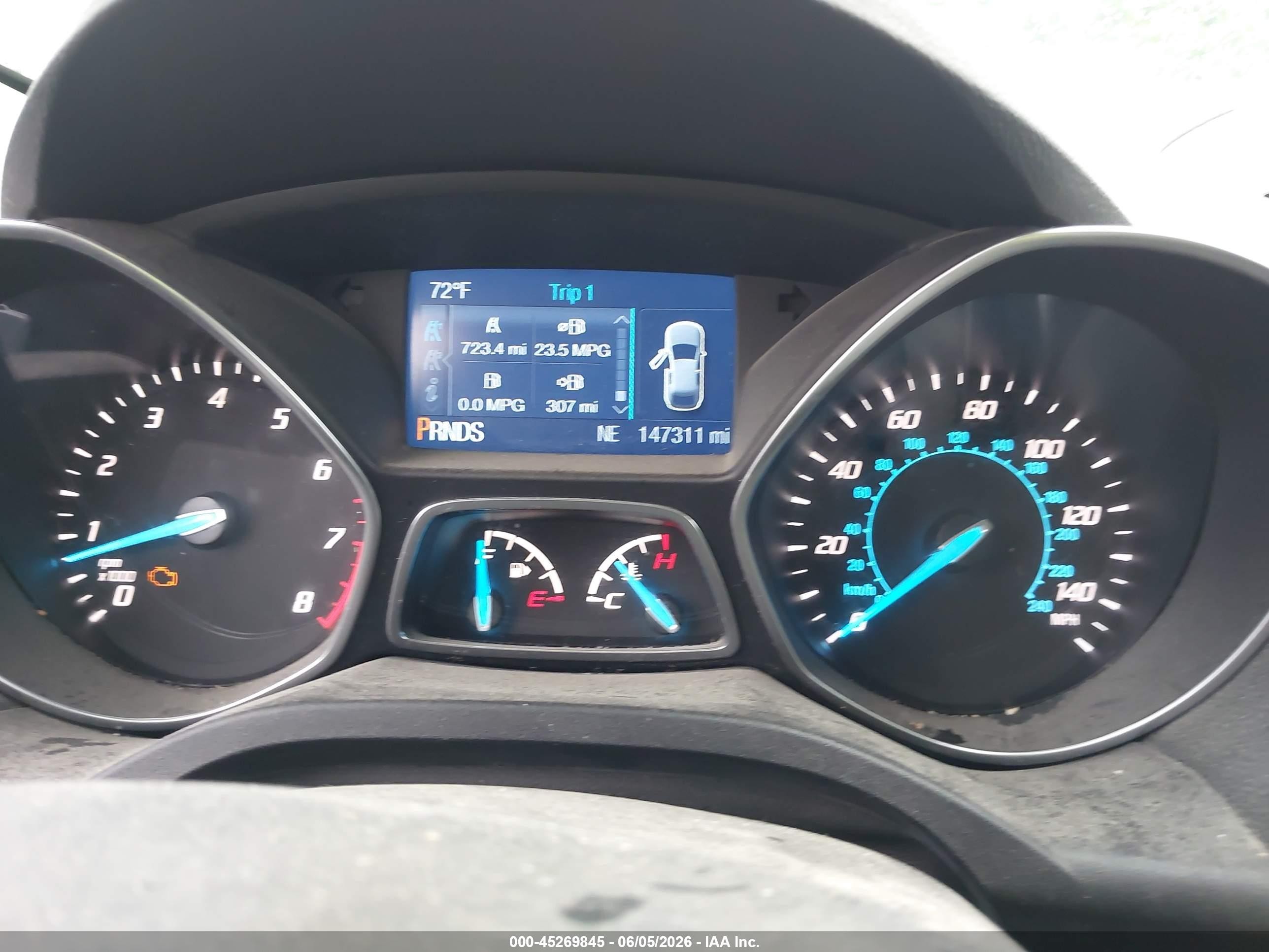2015 Ford Escape Se Silver vin: 1FMCU9G91FUC75562