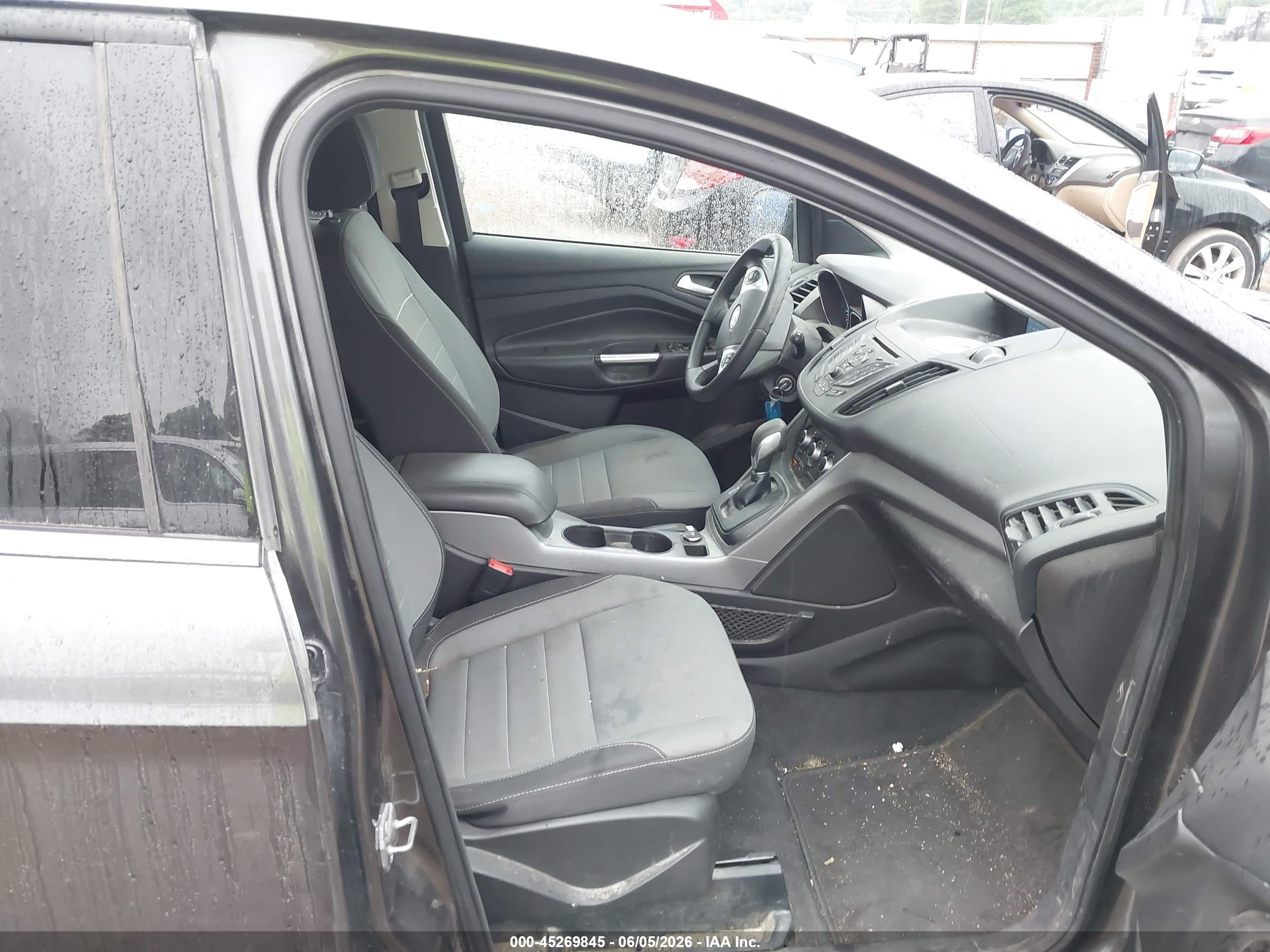 2015 Ford Escape Se Silver vin: 1FMCU9G91FUC75562