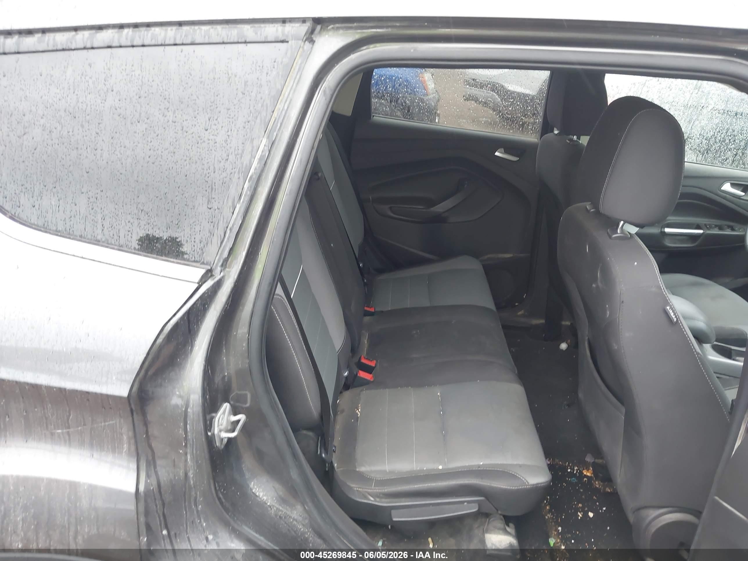 2015 Ford Escape Se Silver vin: 1FMCU9G91FUC75562