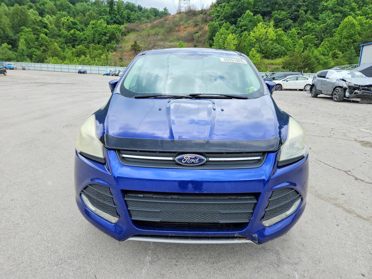 2016 Ford Escape Se Синий vin: 1FMCU9G91GUA22873