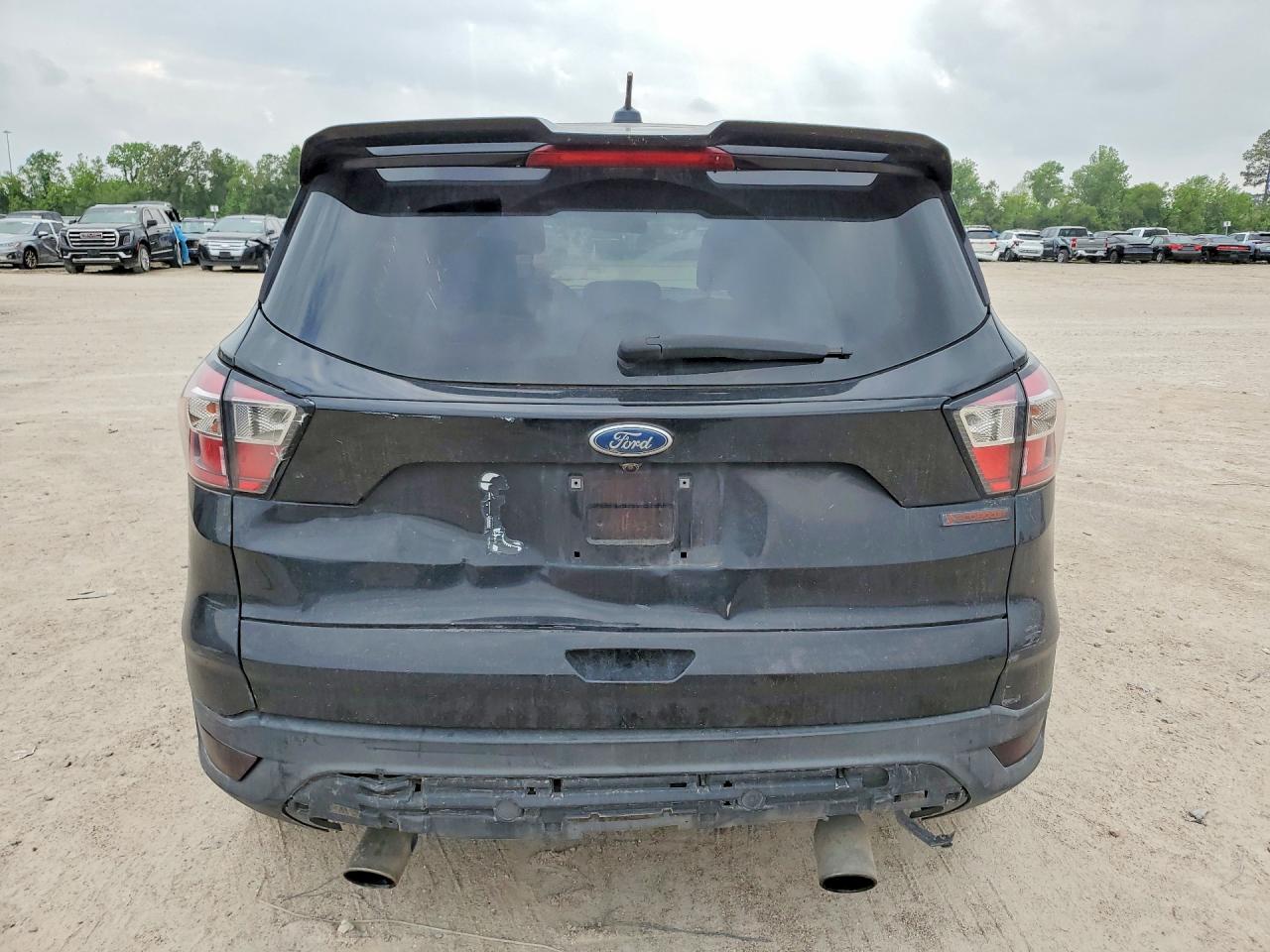 2017 Ford Escape Se Black vin: 1FMCU9G91HUC53483
