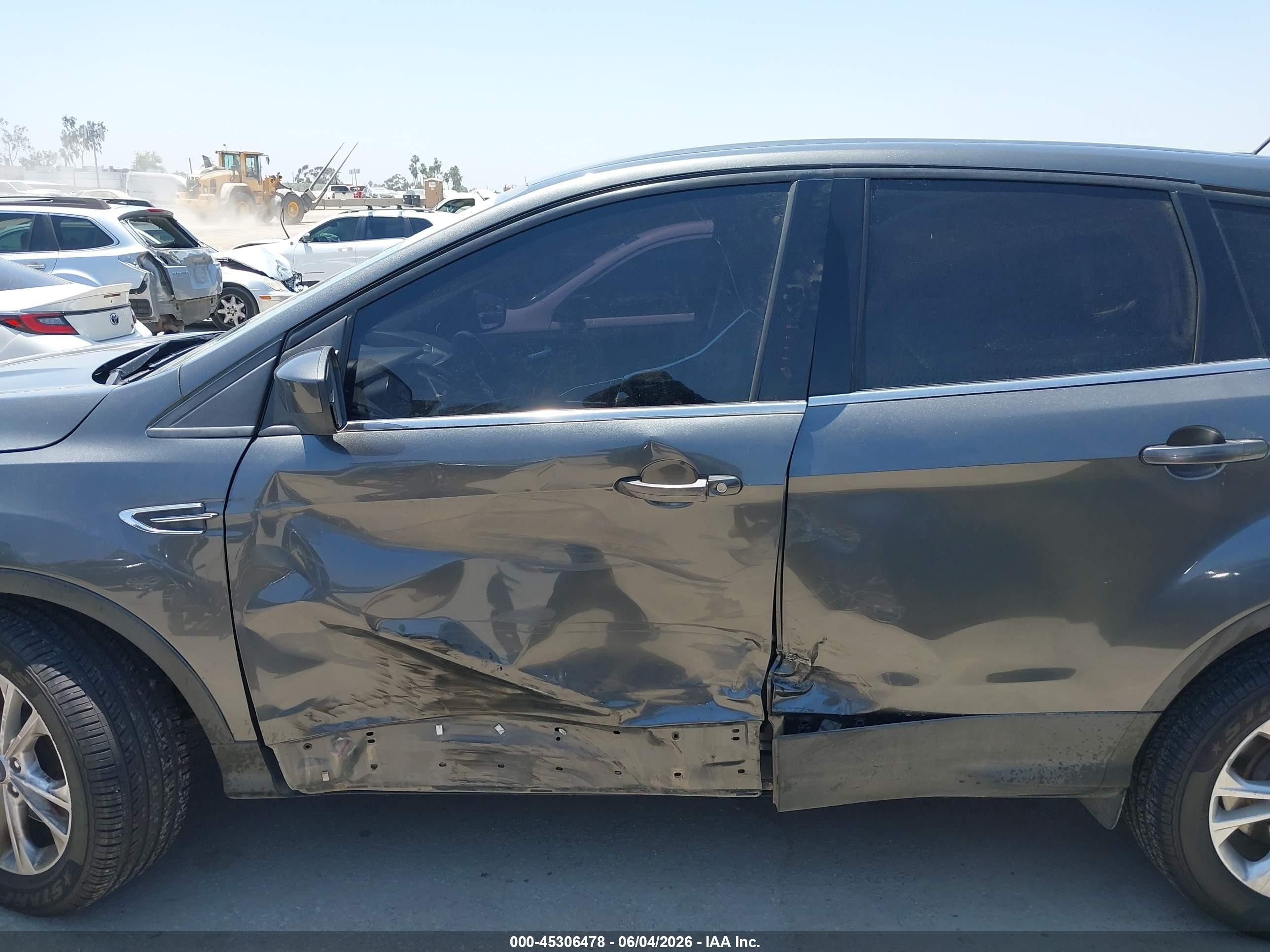 2017 Ford Escape Se Gray vin: 1FMCU9G91HUD44933