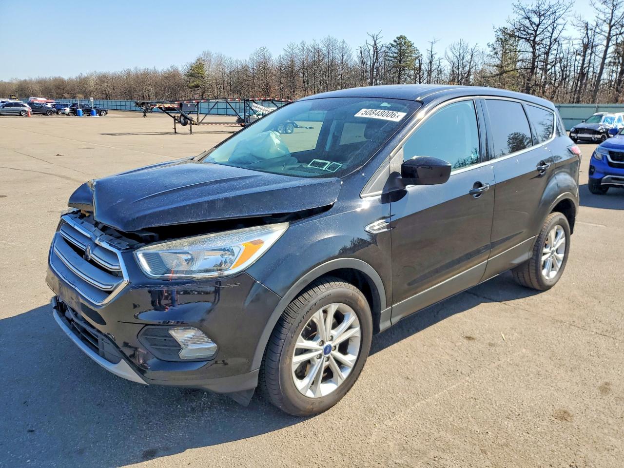 2017 Ford Escape Se Black vin: 1FMCU9G91HUE28055