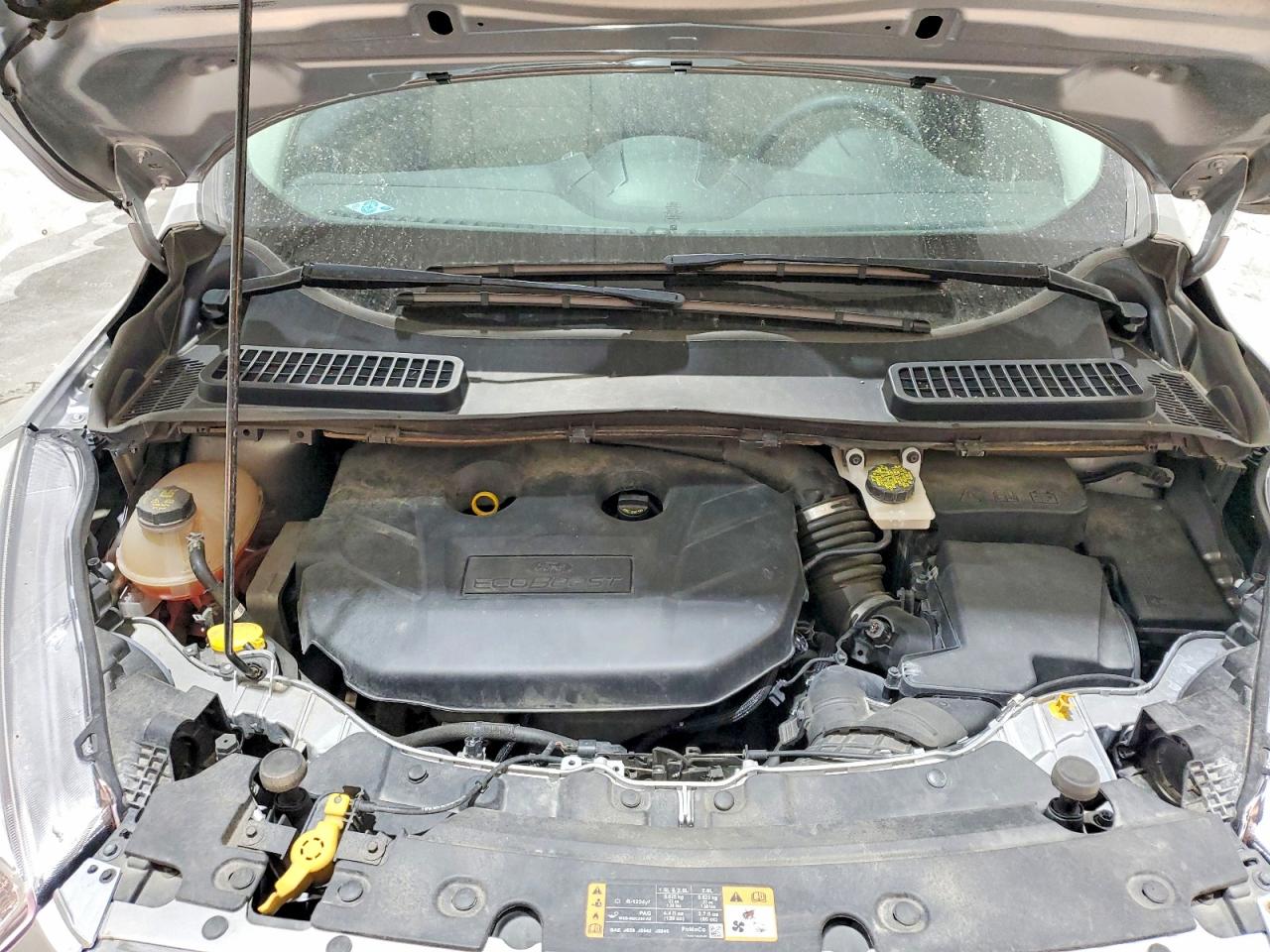 2018 Ford Escape Se Silver vin: 1FMCU9G91JUC41405