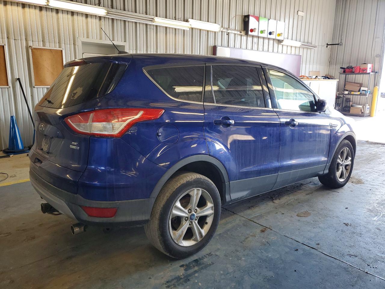 2013 Ford Escape Se Blue vin: 1FMCU9G92DUA21274