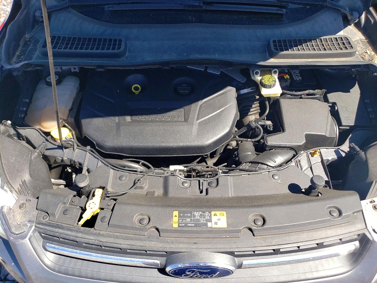 2013 Ford Escape Se Серый vin: 1FMCU9G92DUA40813