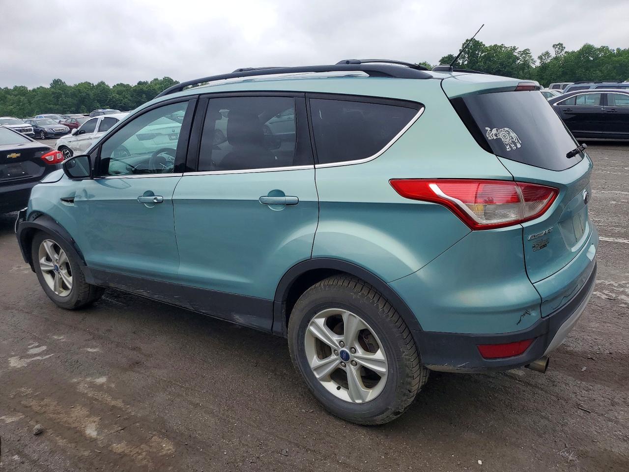 2013 Ford Escape Se Blue vin: 1FMCU9G92DUA84777