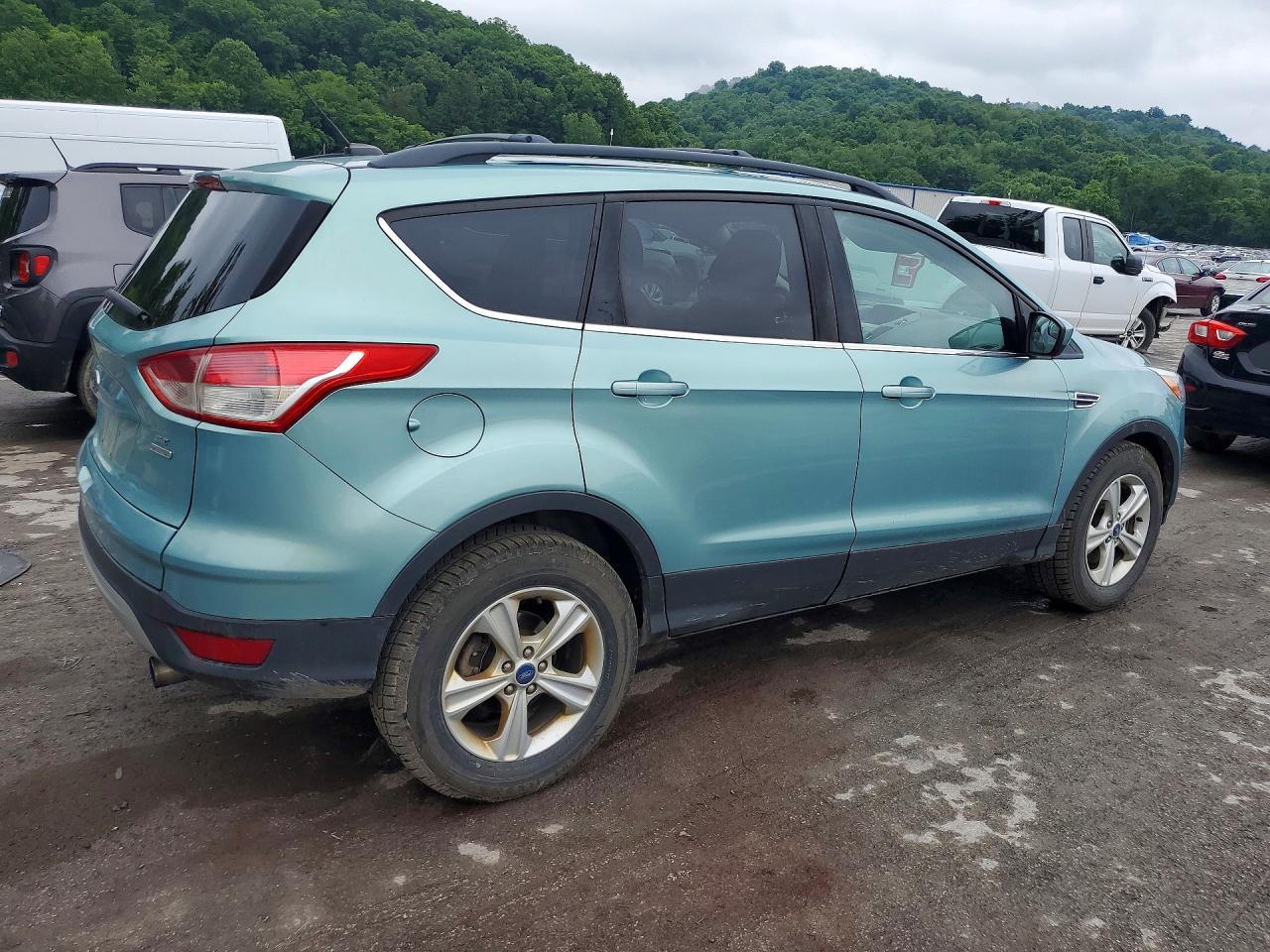 2013 Ford Escape Se Blue vin: 1FMCU9G92DUA84777