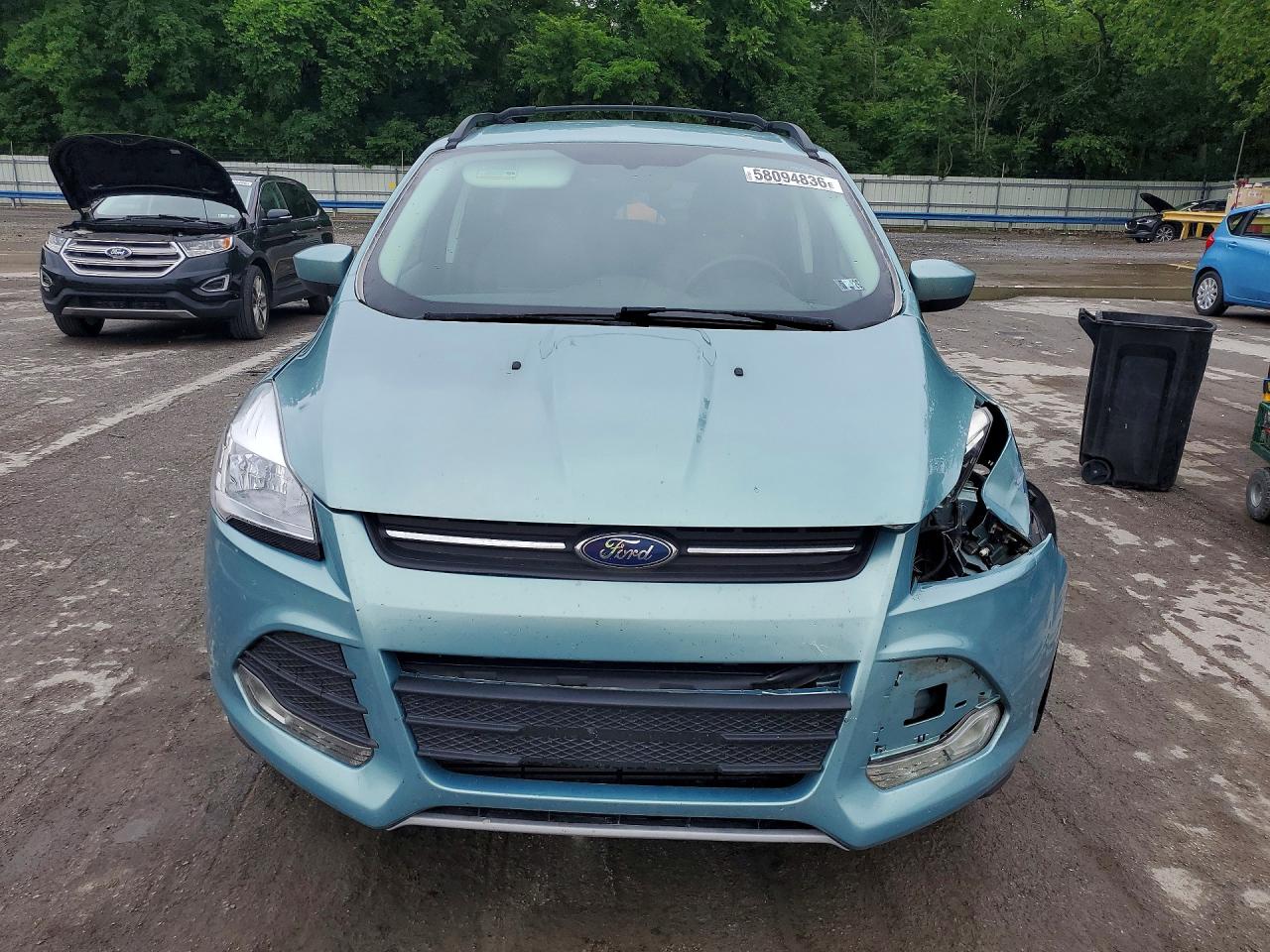 2013 Ford Escape Se Blue vin: 1FMCU9G92DUA84777