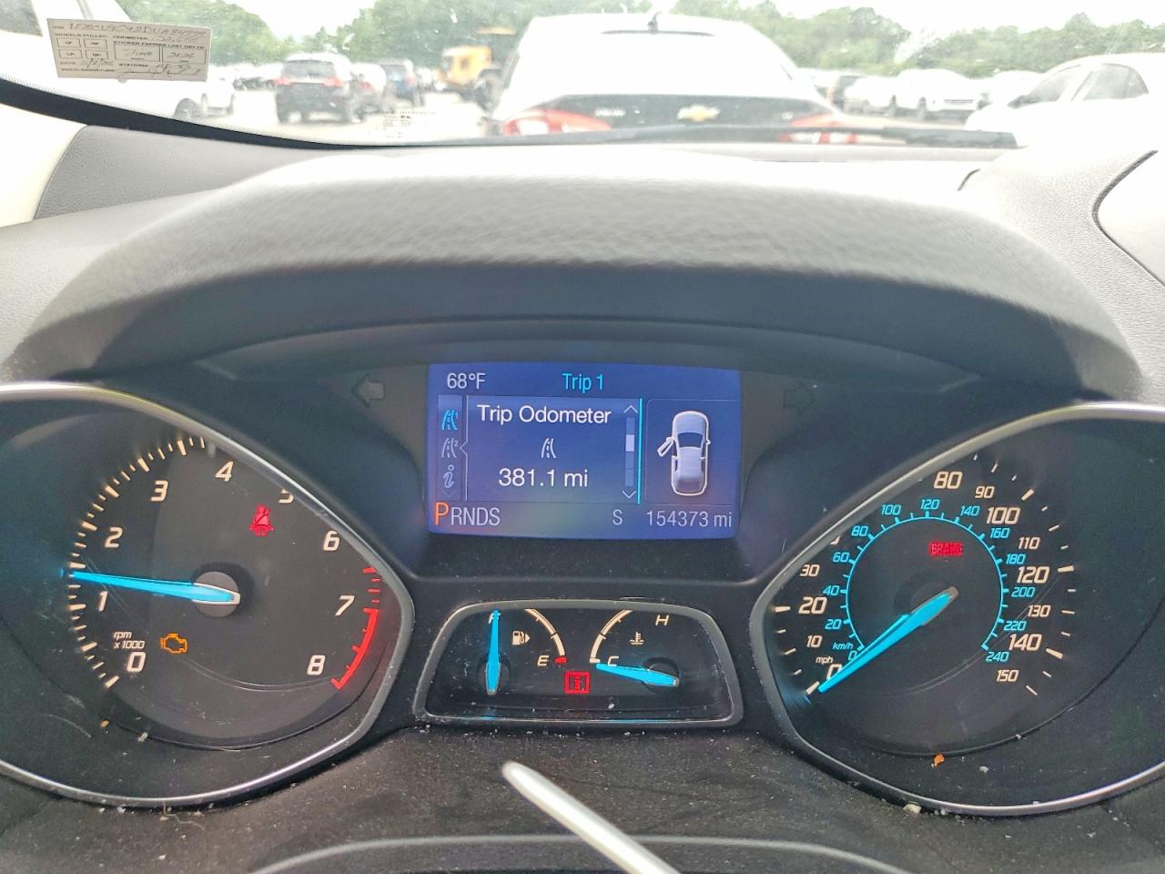 2013 Ford Escape Se Blue vin: 1FMCU9G92DUA84777