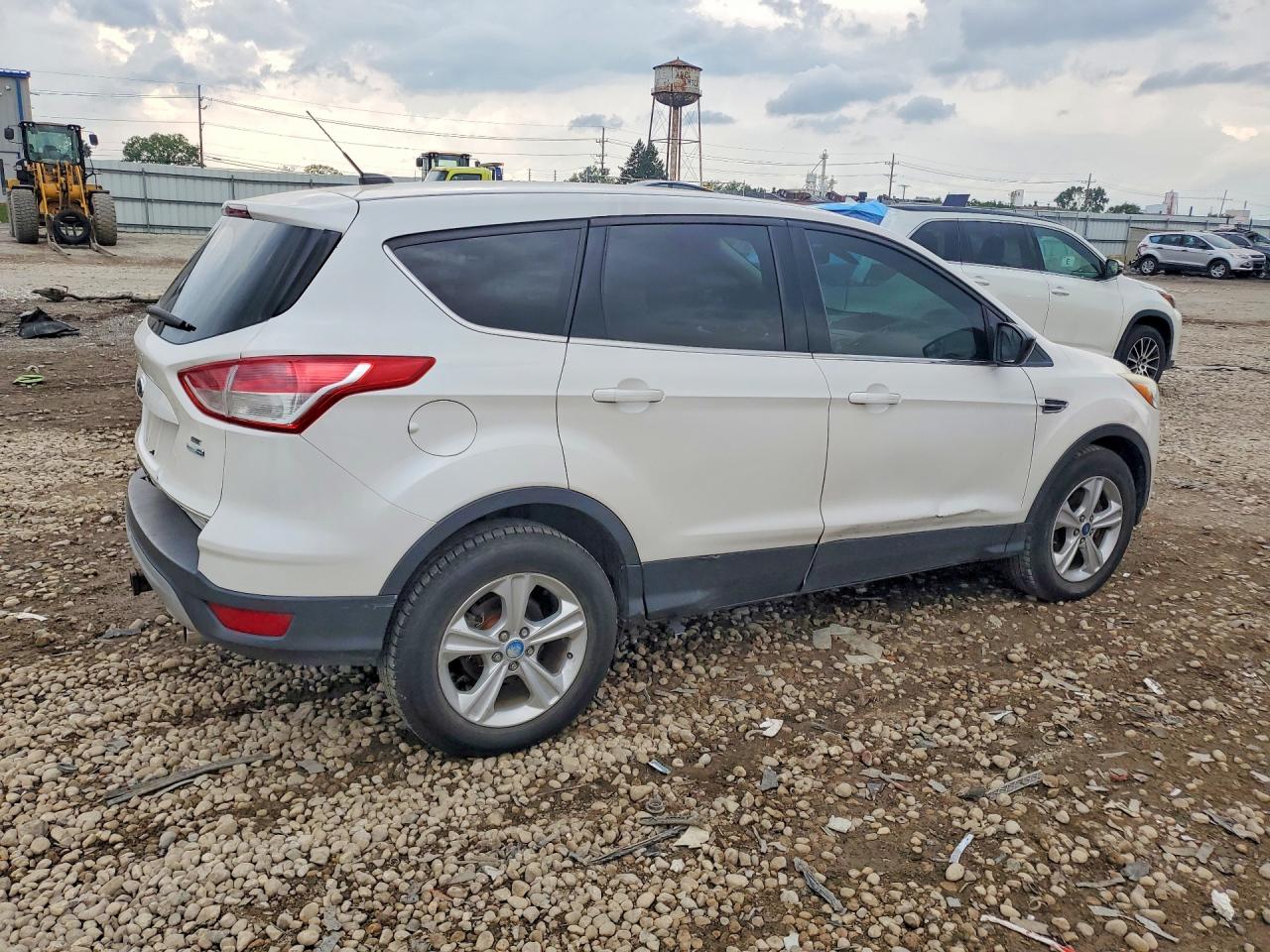 2013 Ford Escape Se White vin: 1FMCU9G92DUC21281