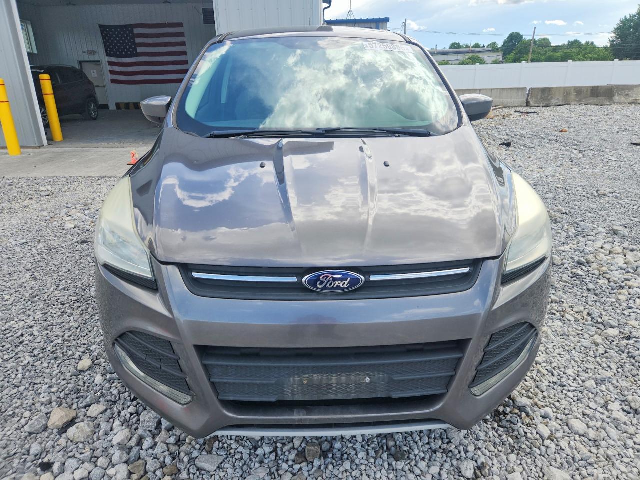 2013 Ford Escape Se Gray vin: 1FMCU9G92DUC68164