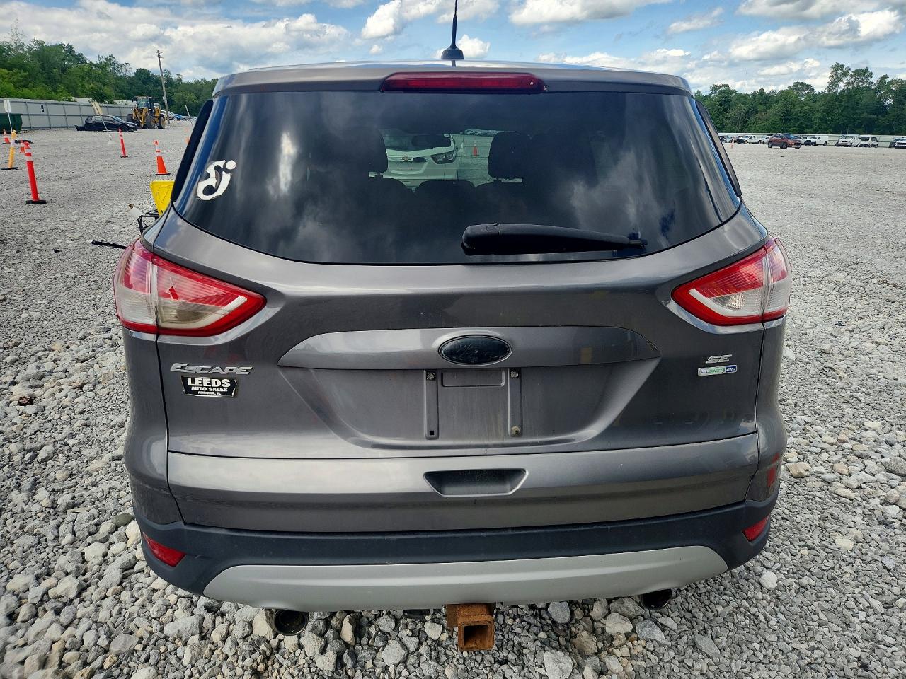 2013 Ford Escape Se Gray vin: 1FMCU9G92DUC68164