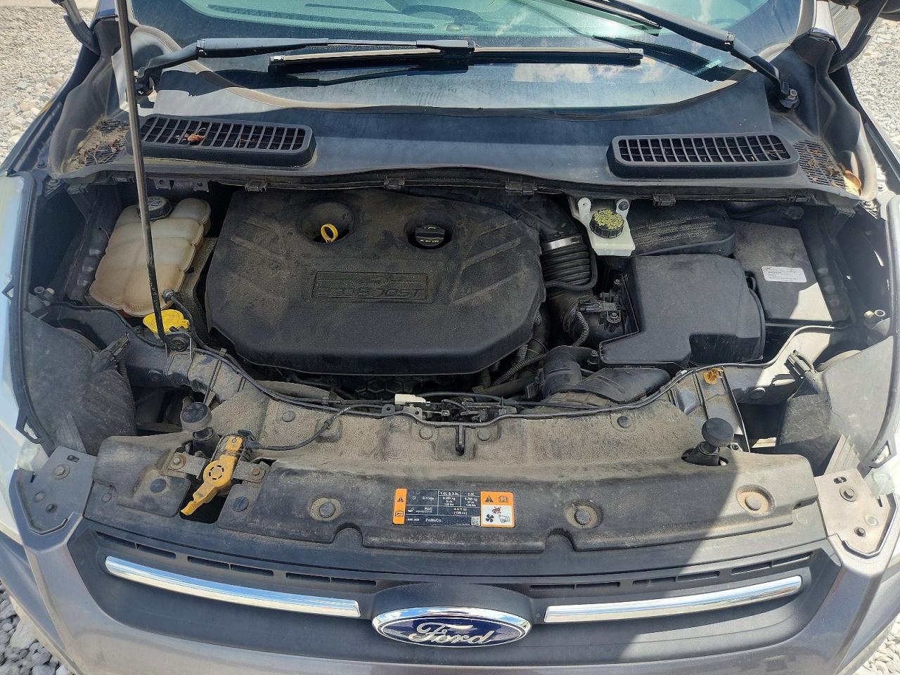 2013 Ford Escape Se Gray vin: 1FMCU9G92DUC68164