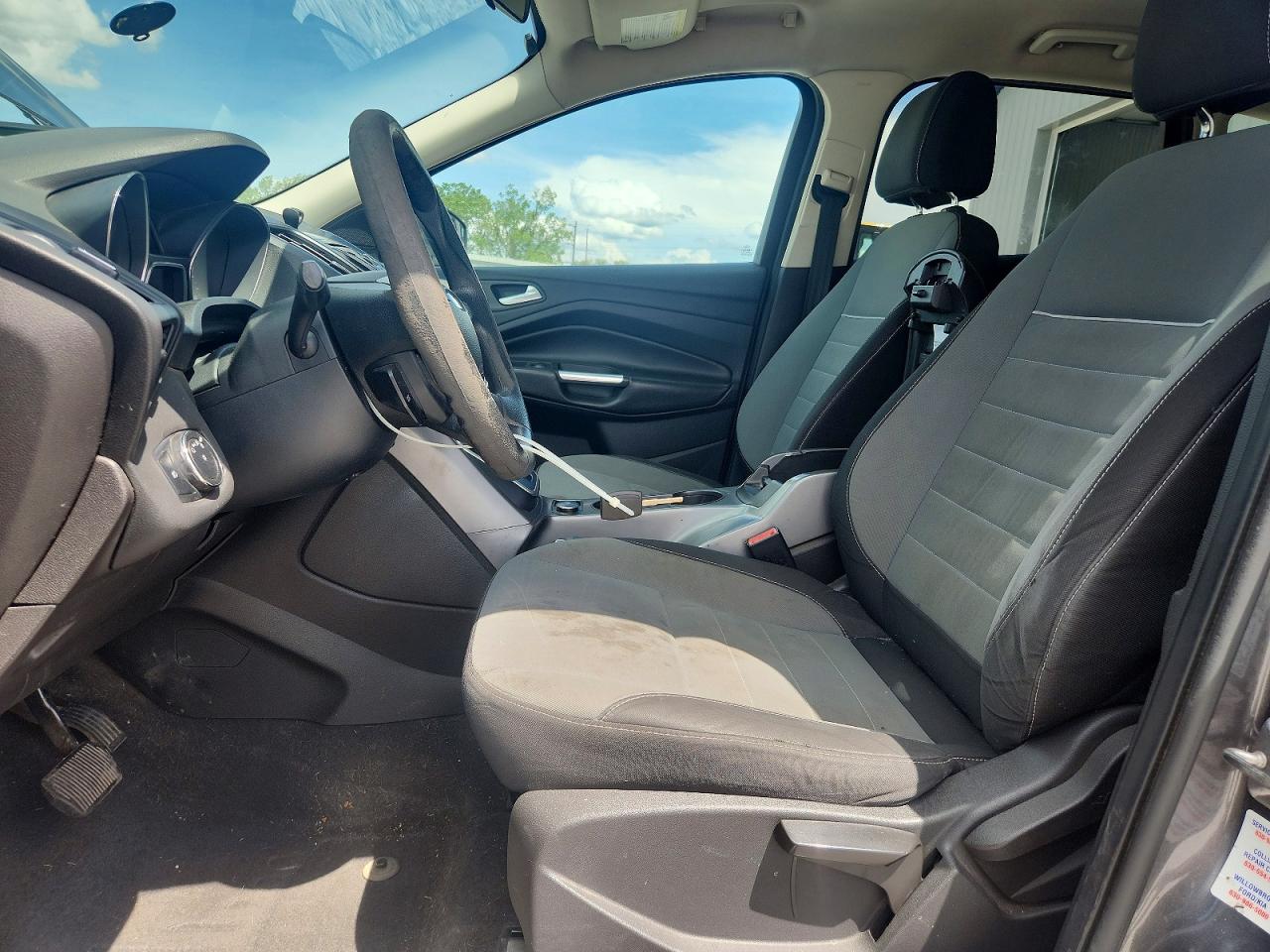 2013 Ford Escape Se Gray vin: 1FMCU9G92DUC68164