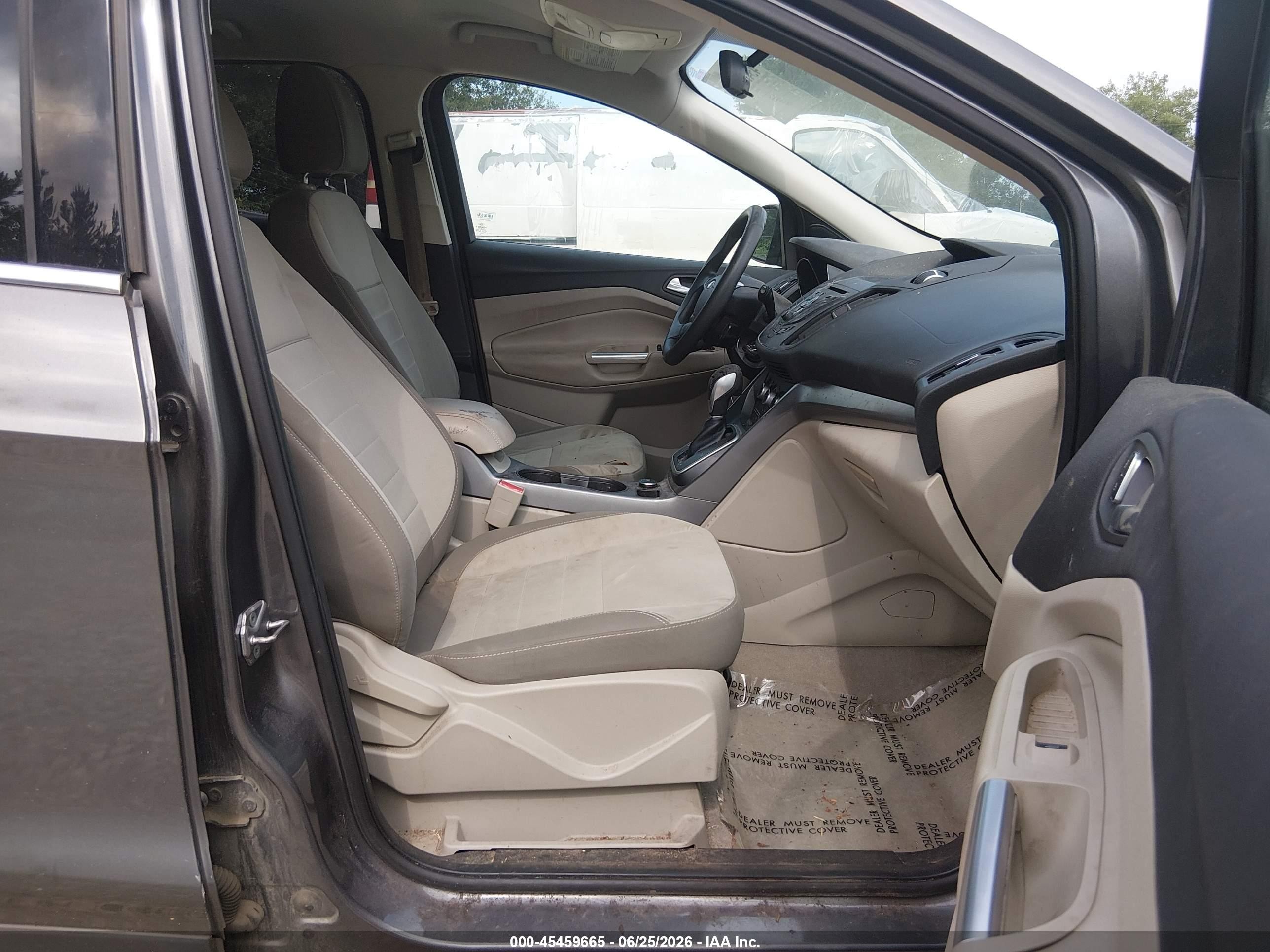 2013 Ford Escape Se Gray vin: 1FMCU9G92DUD92757