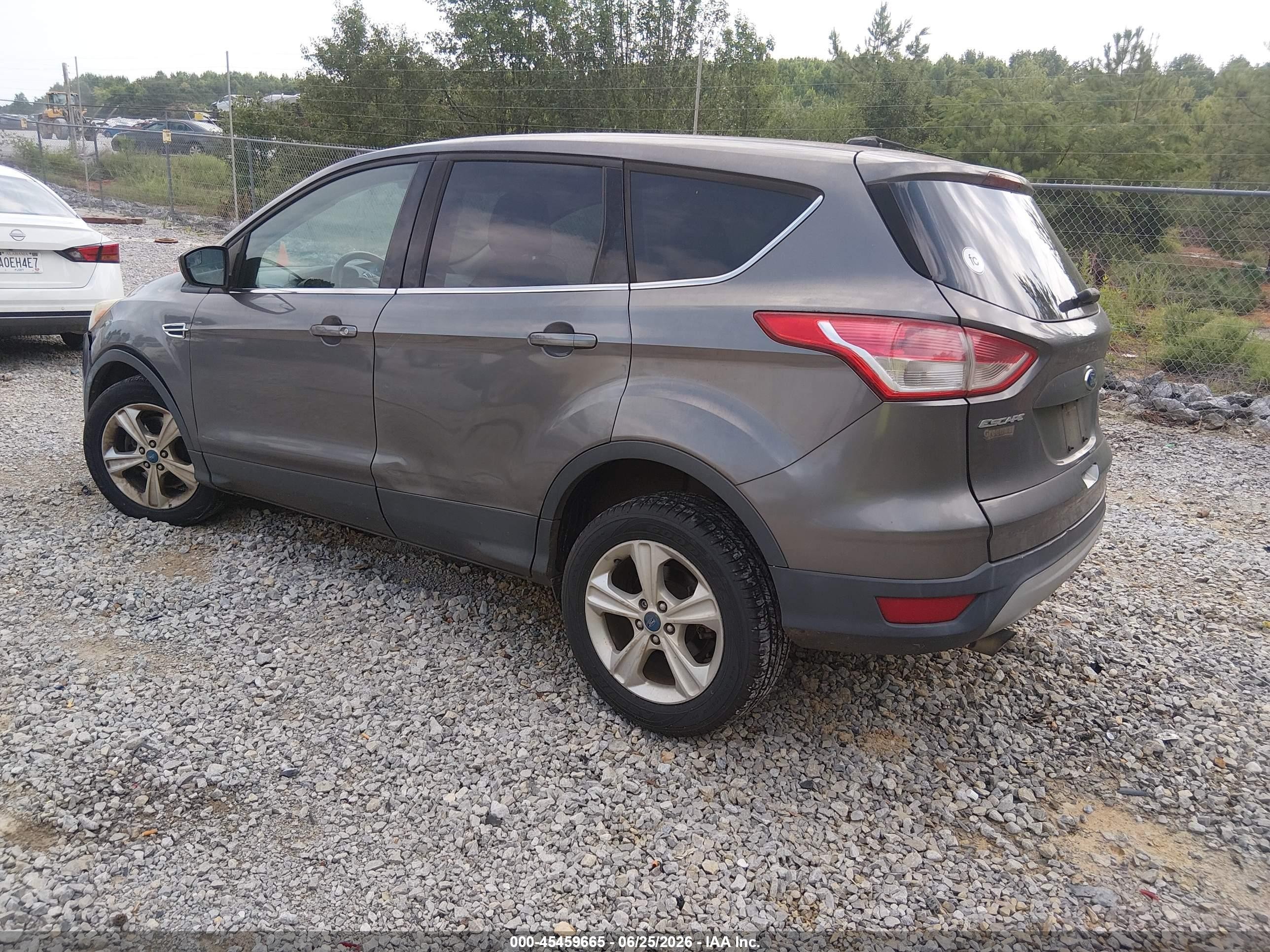 2013 Ford Escape Se Gray vin: 1FMCU9G92DUD92757
