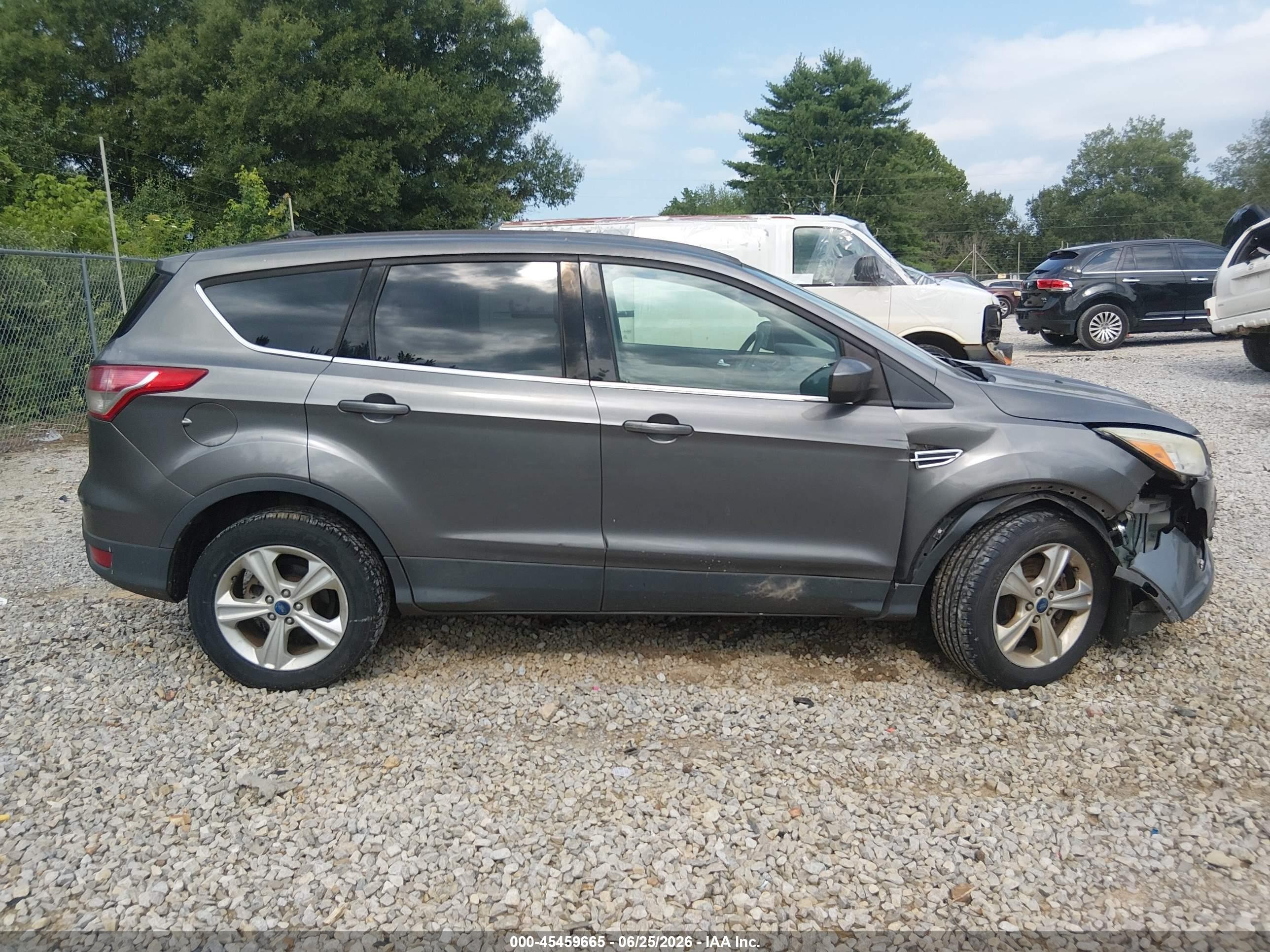 2013 Ford Escape Se Gray vin: 1FMCU9G92DUD92757