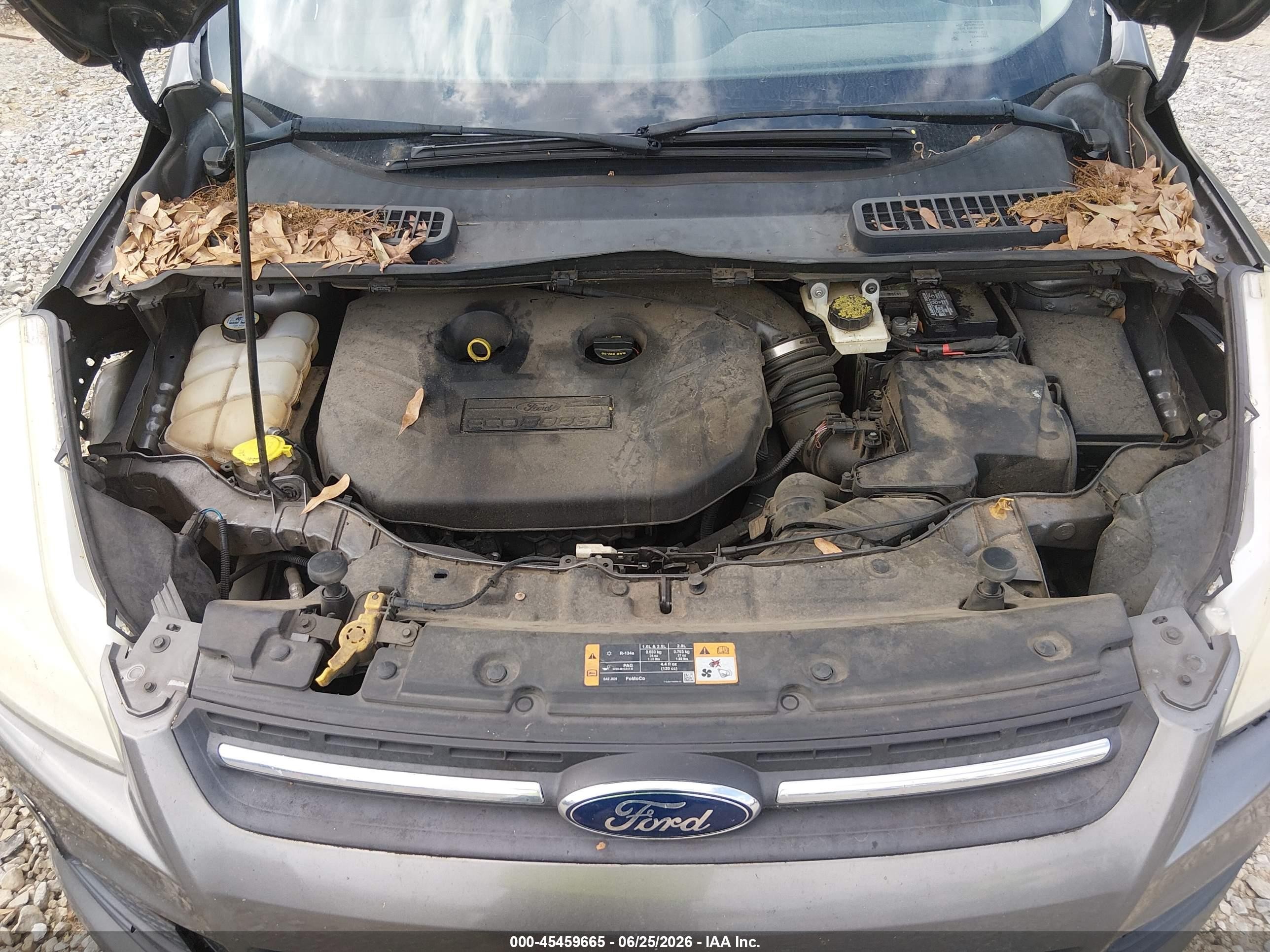 2013 Ford Escape Se Gray vin: 1FMCU9G92DUD92757
