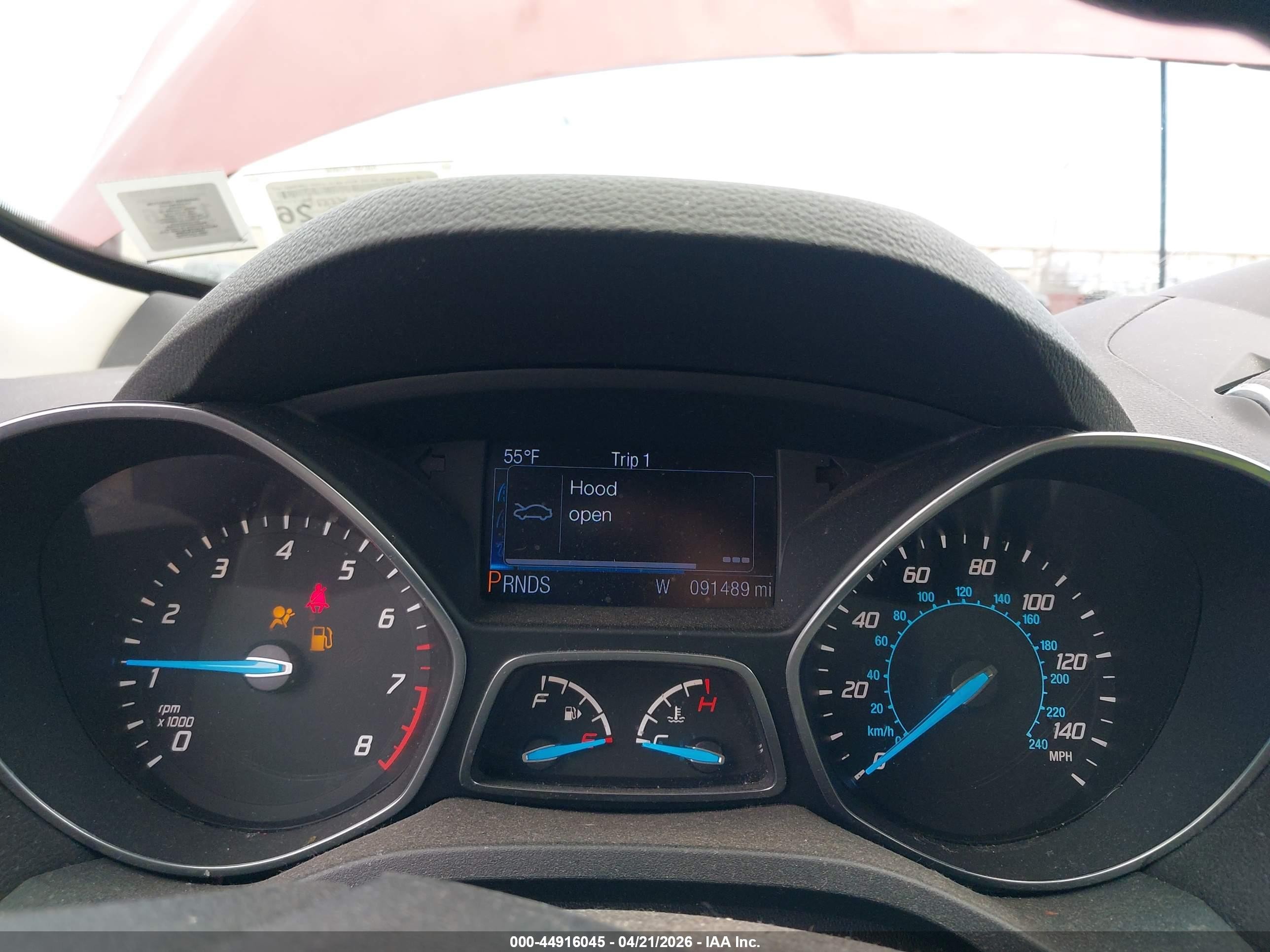 2014 Ford Escape Se Red vin: 1FMCU9G92EUA91259