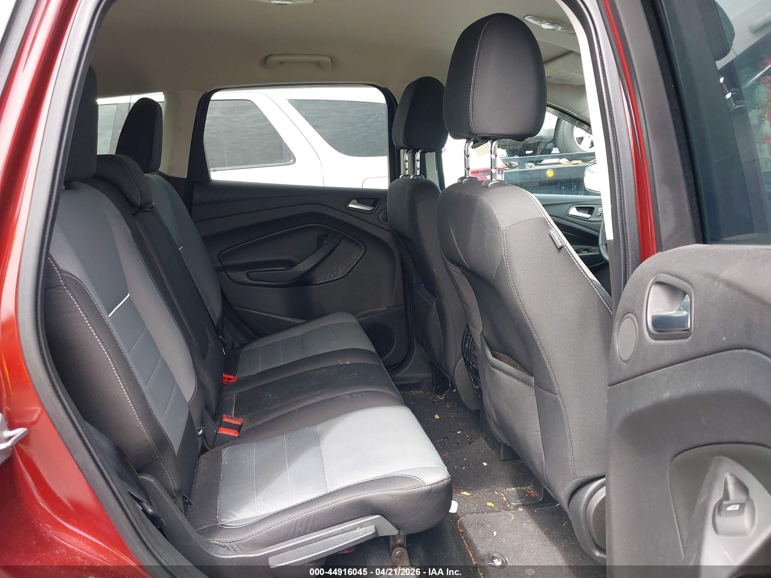2014 Ford Escape Se Red vin: 1FMCU9G92EUA91259