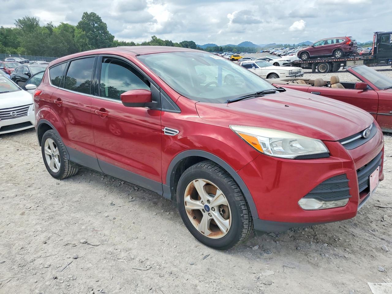 2014 Ford Escape Se Maroon vin: 1FMCU9G92EUC24425