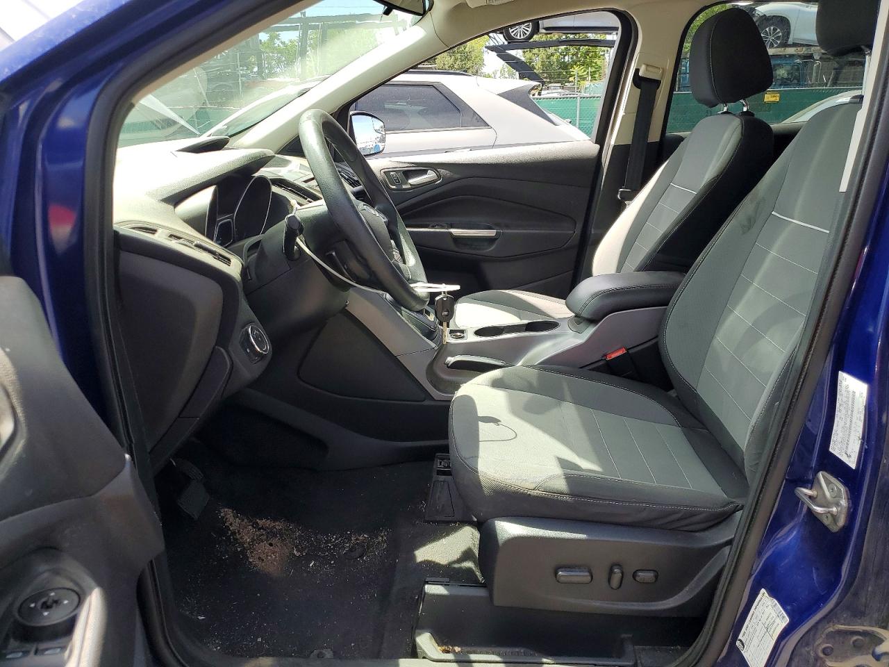 2014 Ford Escape Se Blue vin: 1FMCU9G92EUD32494