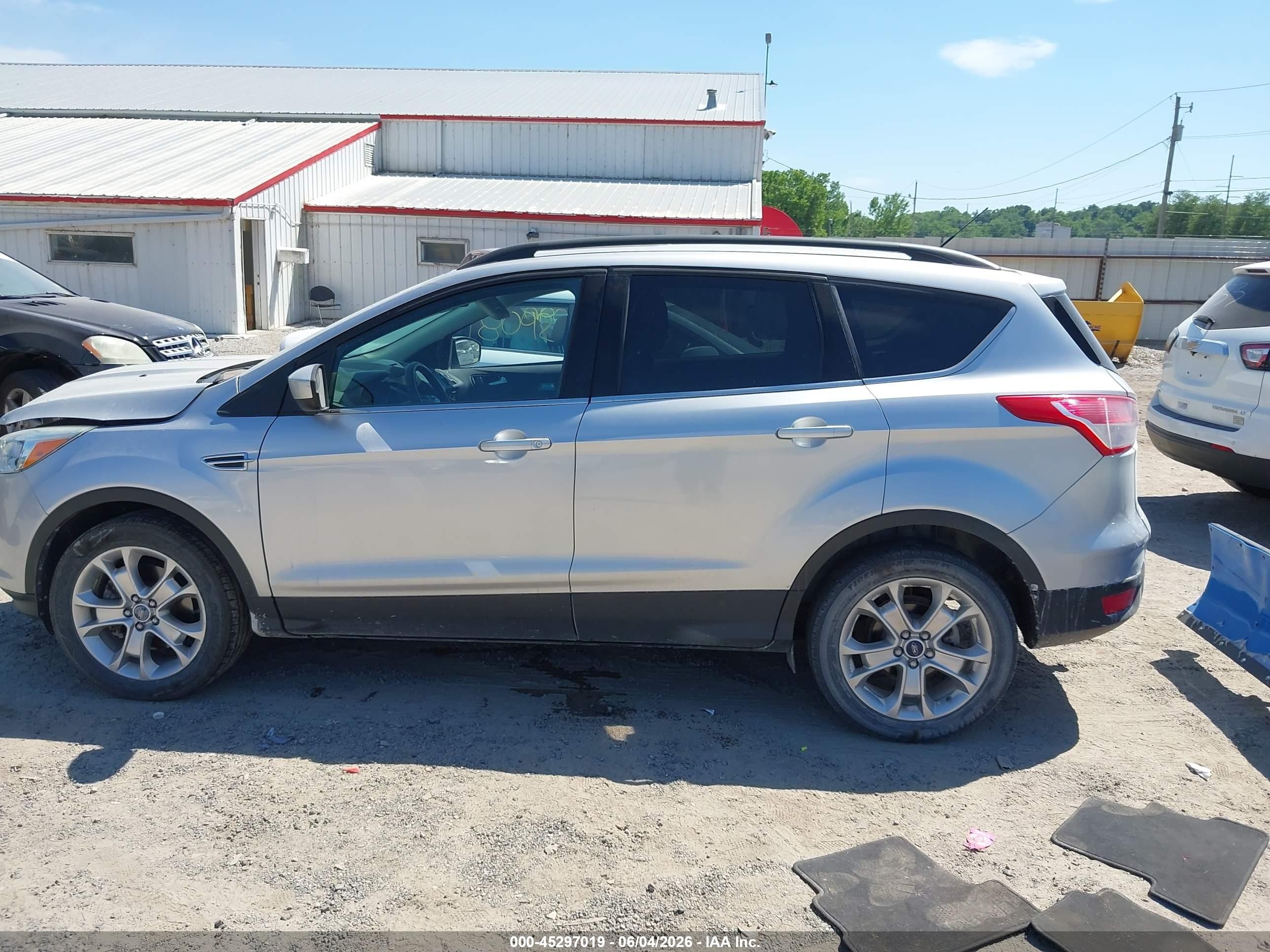2015 Ford Escape Se Silver vin: 1FMCU9G92FUB49078