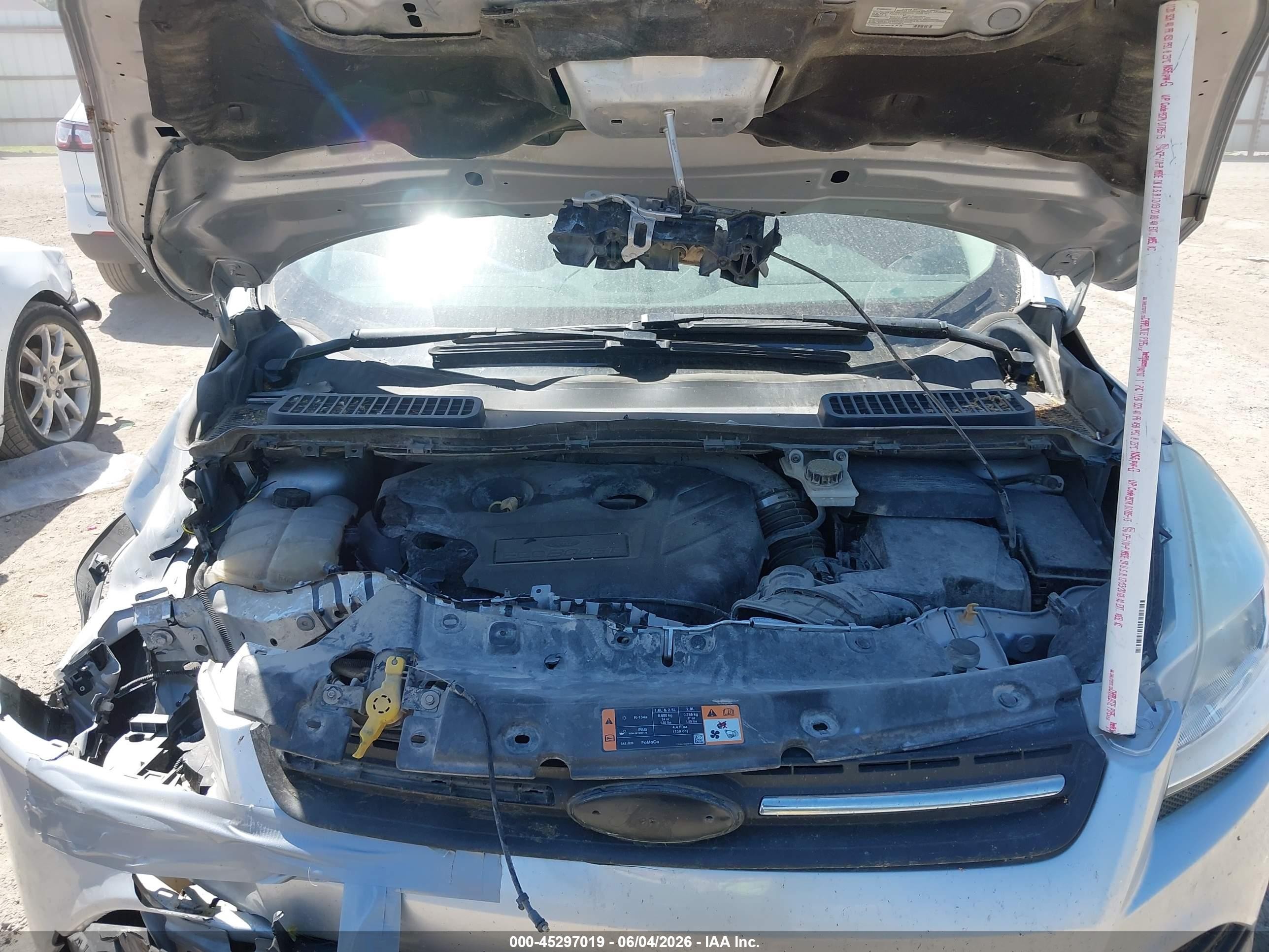 2015 Ford Escape Se Silver vin: 1FMCU9G92FUB49078