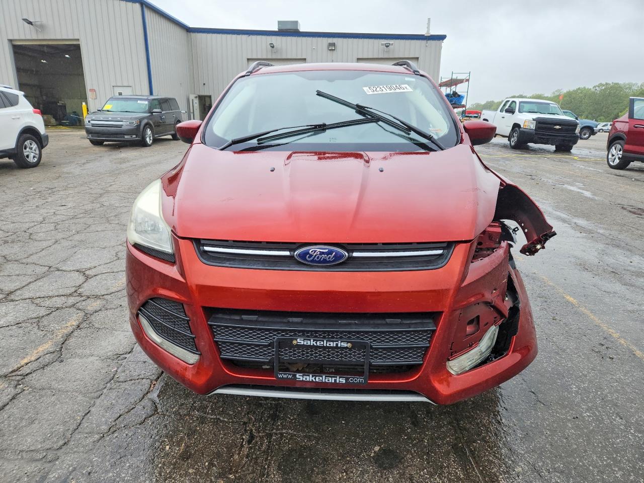 2015 Ford Escape Se Red vin: 1FMCU9G92FUB80816