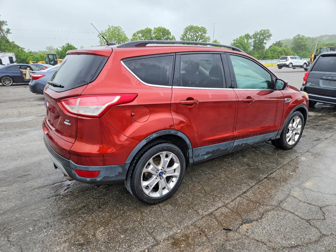 2015 Ford Escape Se Red vin: 1FMCU9G92FUB80816
