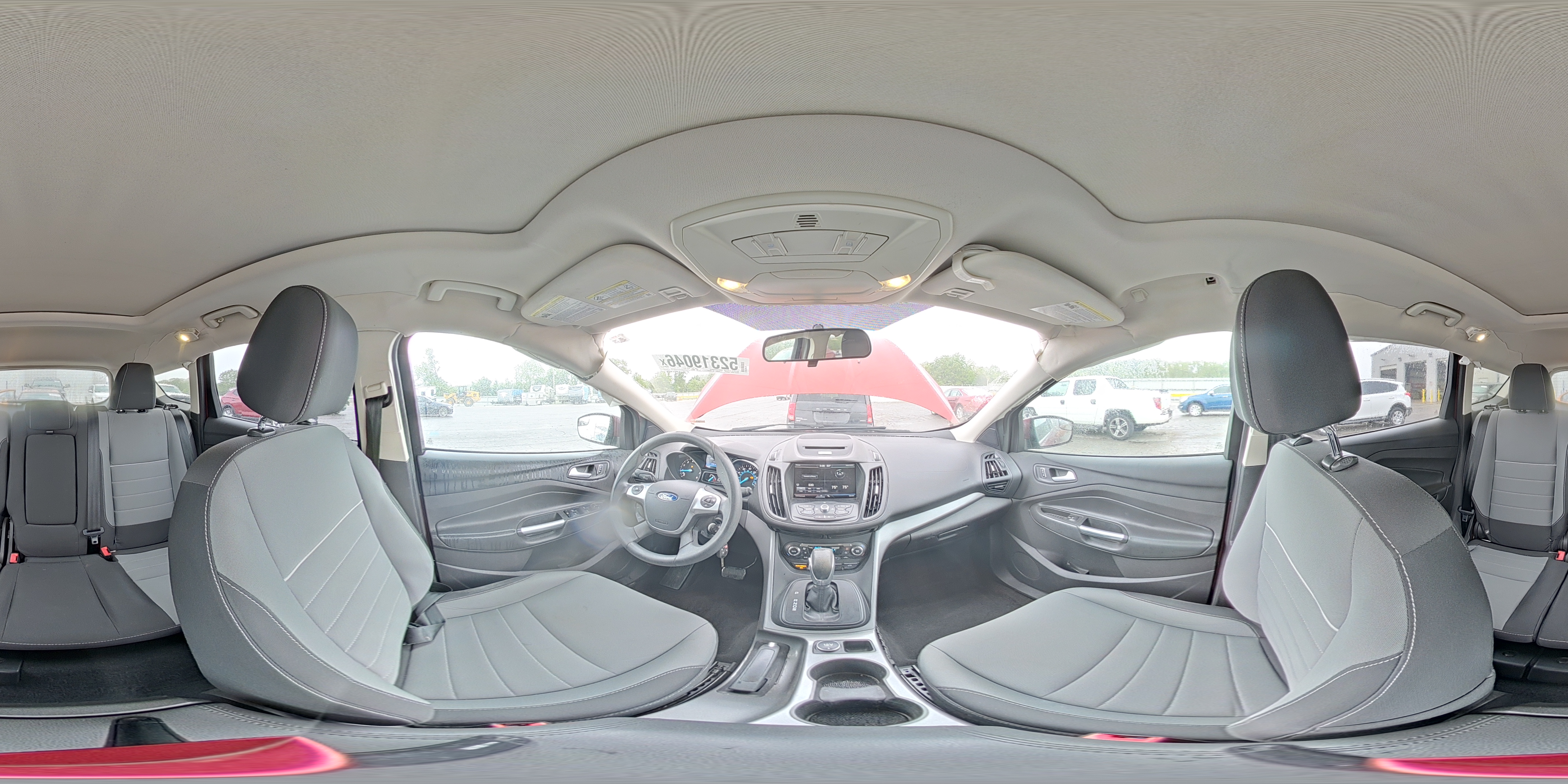 2015 Ford Escape Se Red vin: 1FMCU9G92FUB80816