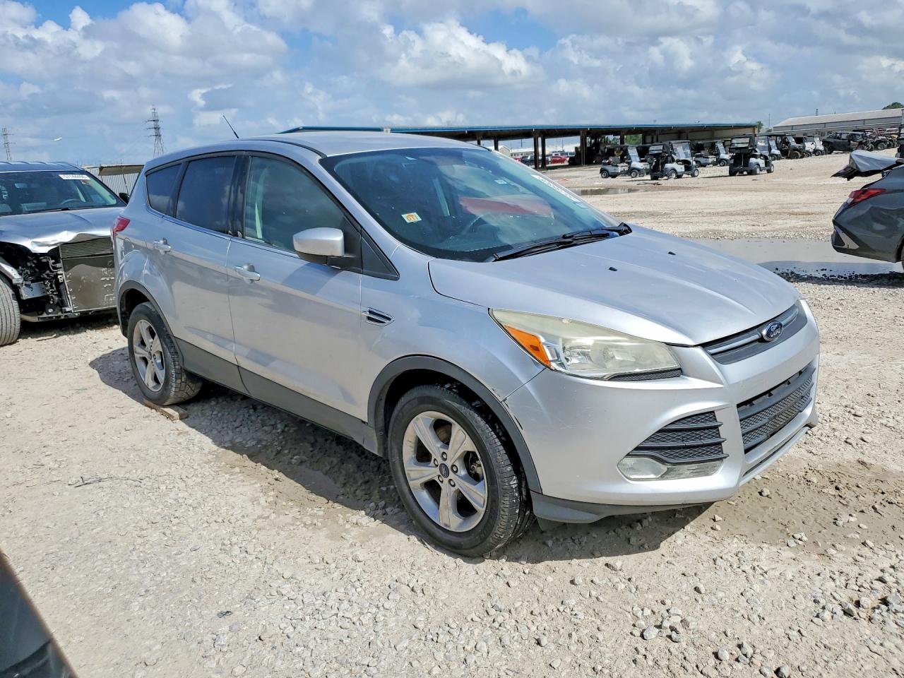 2016 Ford Escape Se Silver vin: 1FMCU9G92GUB63161