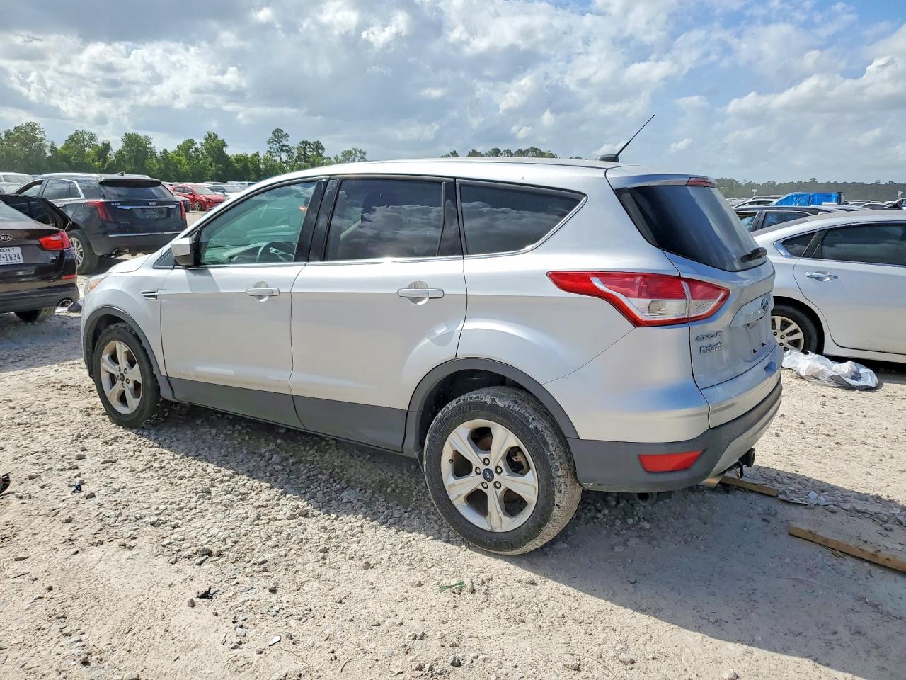 2016 Ford Escape Se Silver vin: 1FMCU9G92GUB63161