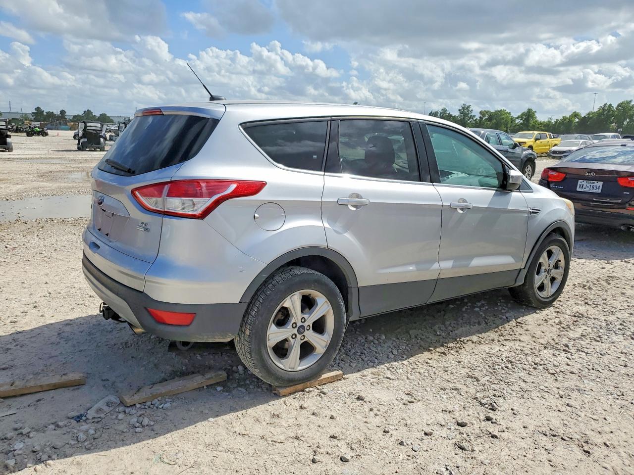 2016 Ford Escape Se Silver vin: 1FMCU9G92GUB63161