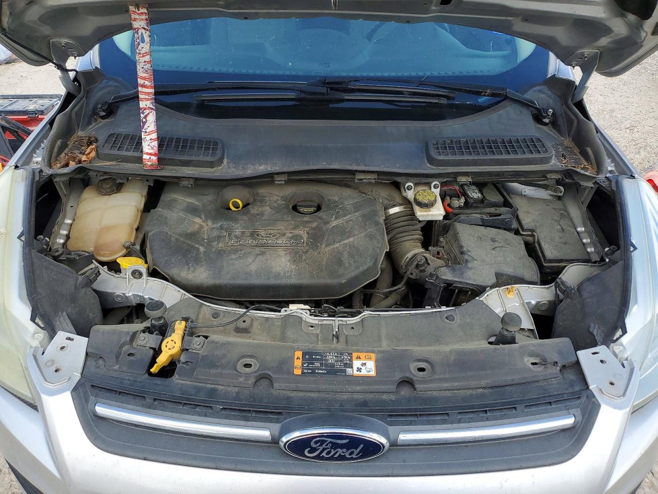 2016 Ford Escape Se Silver vin: 1FMCU9G92GUB63161