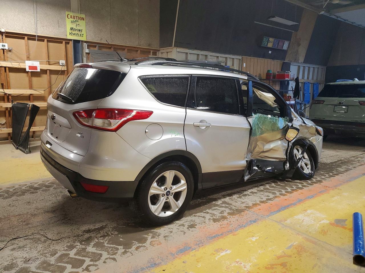 2016 Ford Escape Se Silver vin: 1FMCU9G92GUB65587