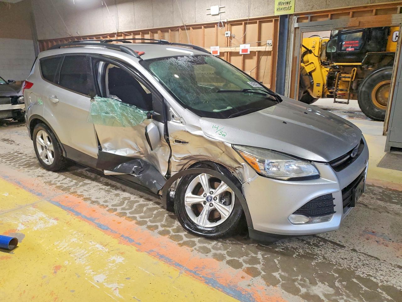 2016 Ford Escape Se Silver vin: 1FMCU9G92GUB65587