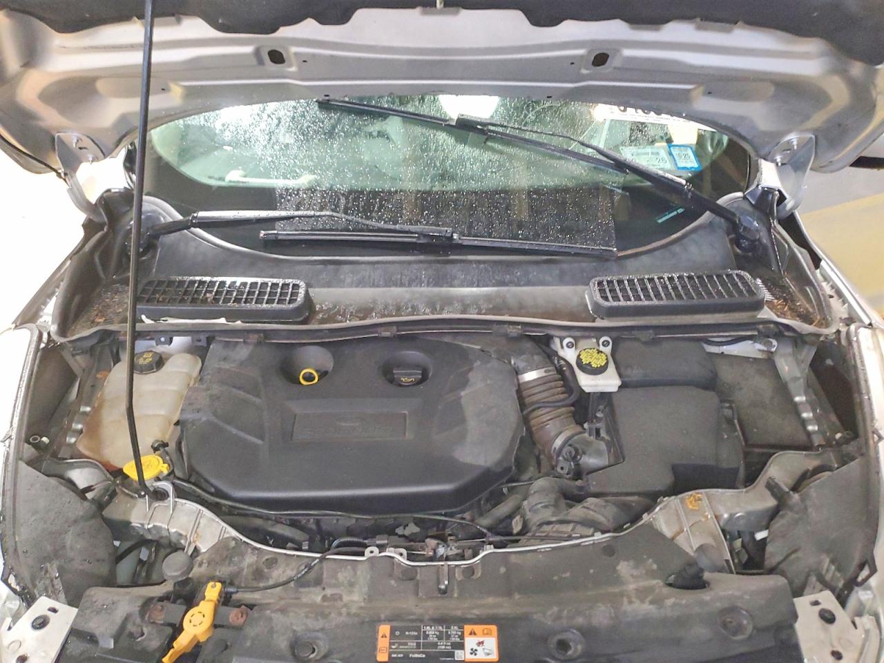 2016 Ford Escape Se Silver vin: 1FMCU9G92GUB65587