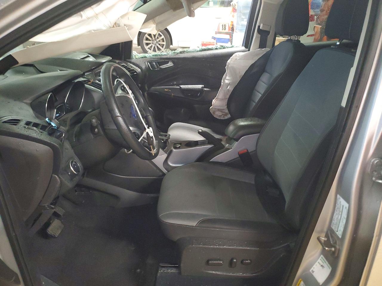 2016 Ford Escape Se Silver vin: 1FMCU9G92GUB65587