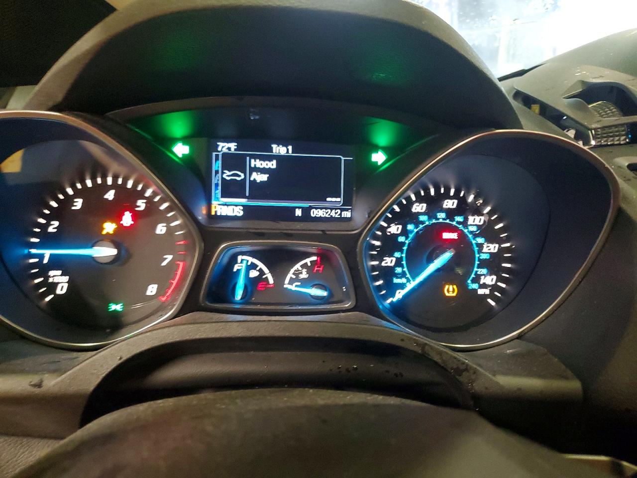 2016 Ford Escape Se Silver vin: 1FMCU9G92GUB65587