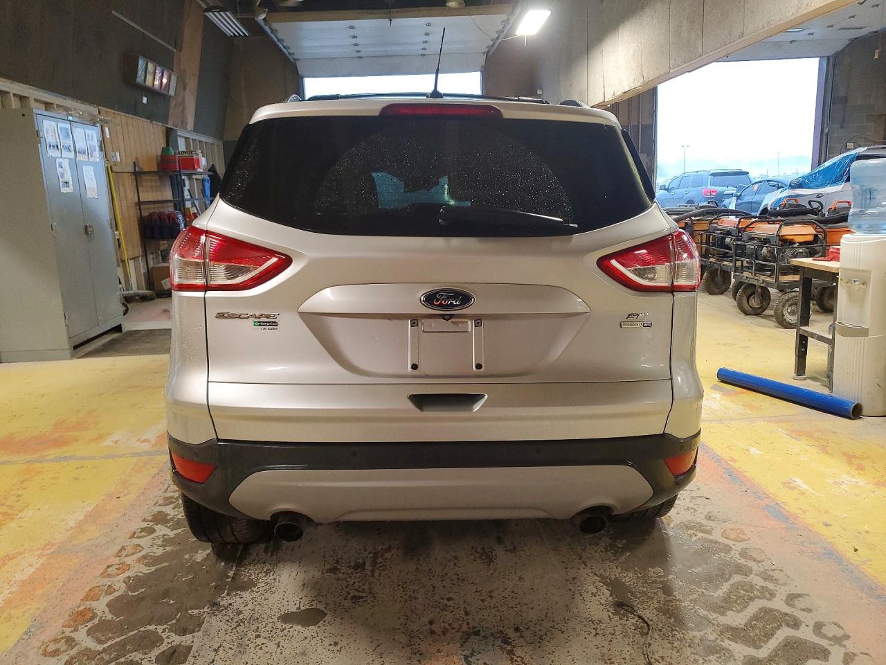 2016 Ford Escape Se Silver vin: 1FMCU9G92GUB65587