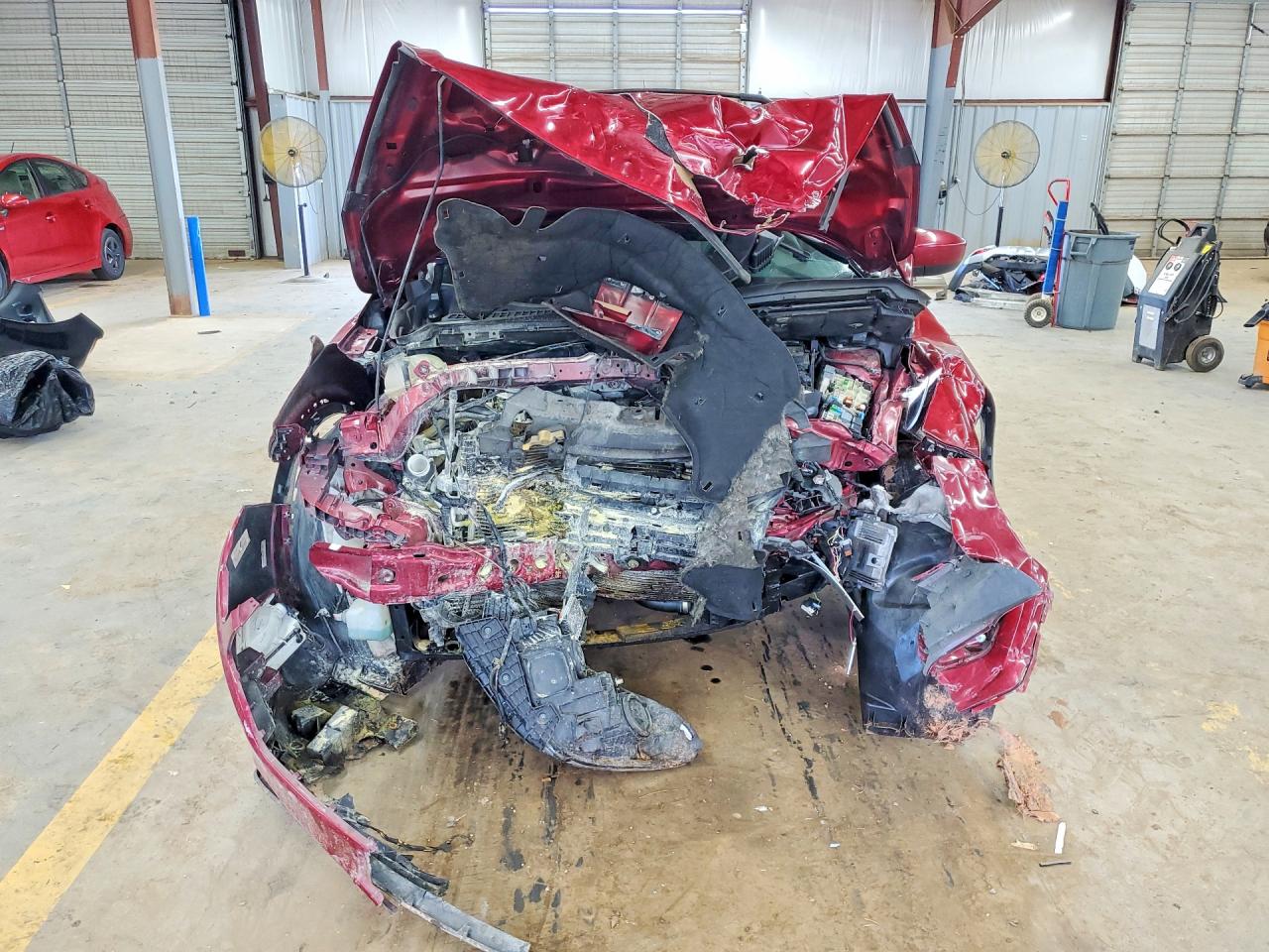 2017 Ford Escape Se Red vin: 1FMCU9G92HUB73268