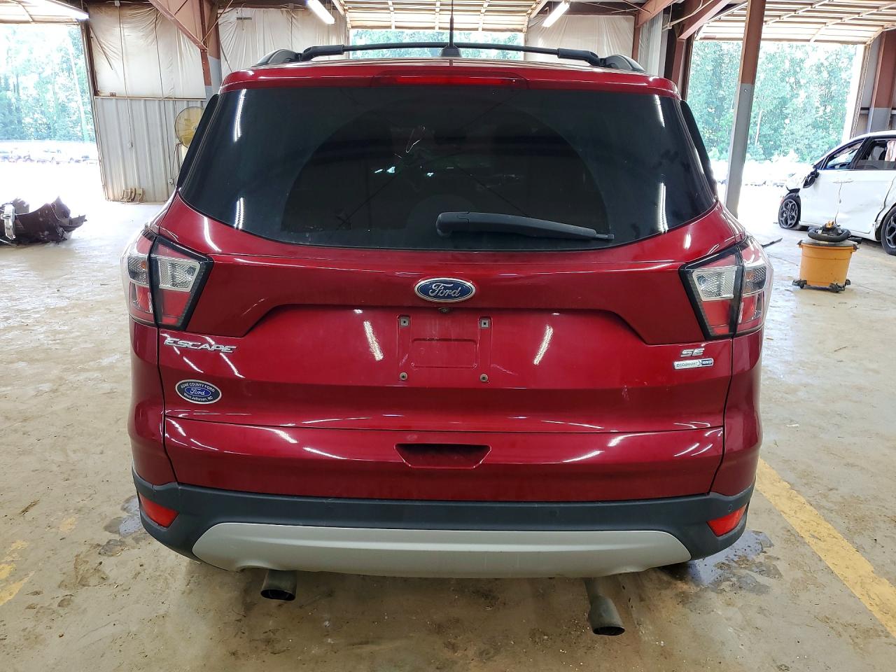 2017 Ford Escape Se Red vin: 1FMCU9G92HUB73268