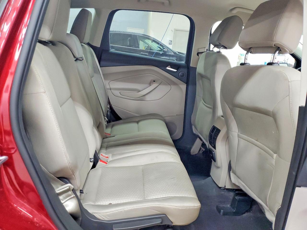 2017 Ford Escape Se Red vin: 1FMCU9G92HUB73268
